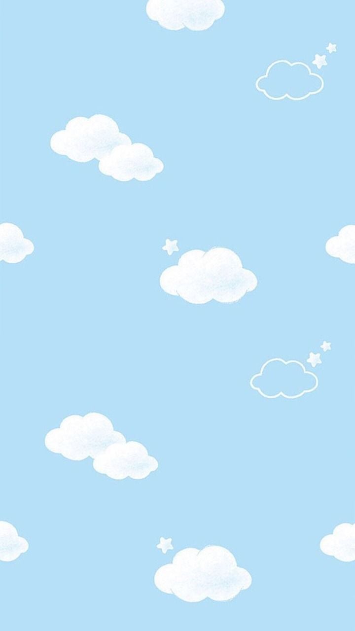 Aesthetic Blue Cute Wallpapers