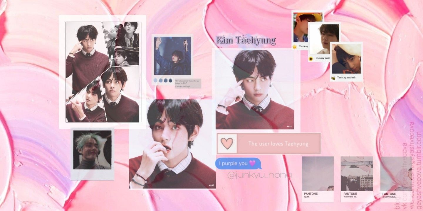 Aesthetic Bts V Desktop Wallpapers