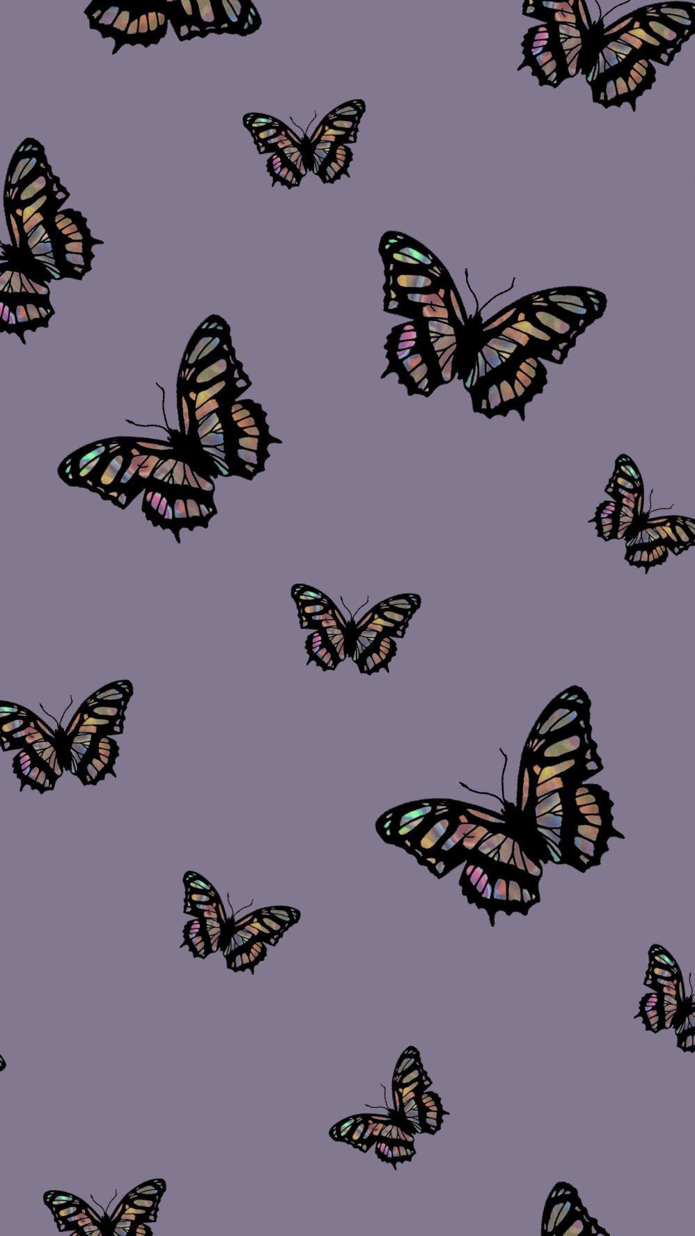 Aesthetic Butterfly Purple Wallpapers