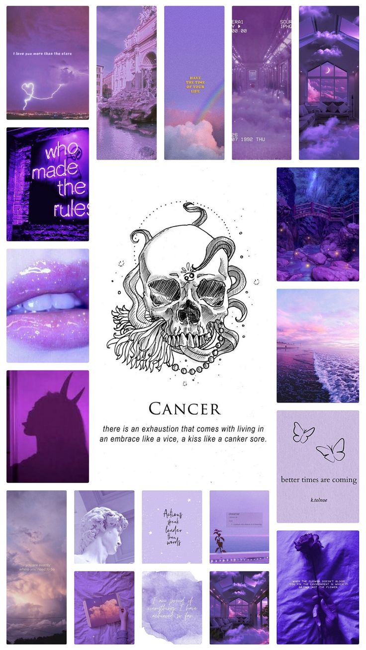 Aesthetic Cancer Zodiac Sign Wallpapers