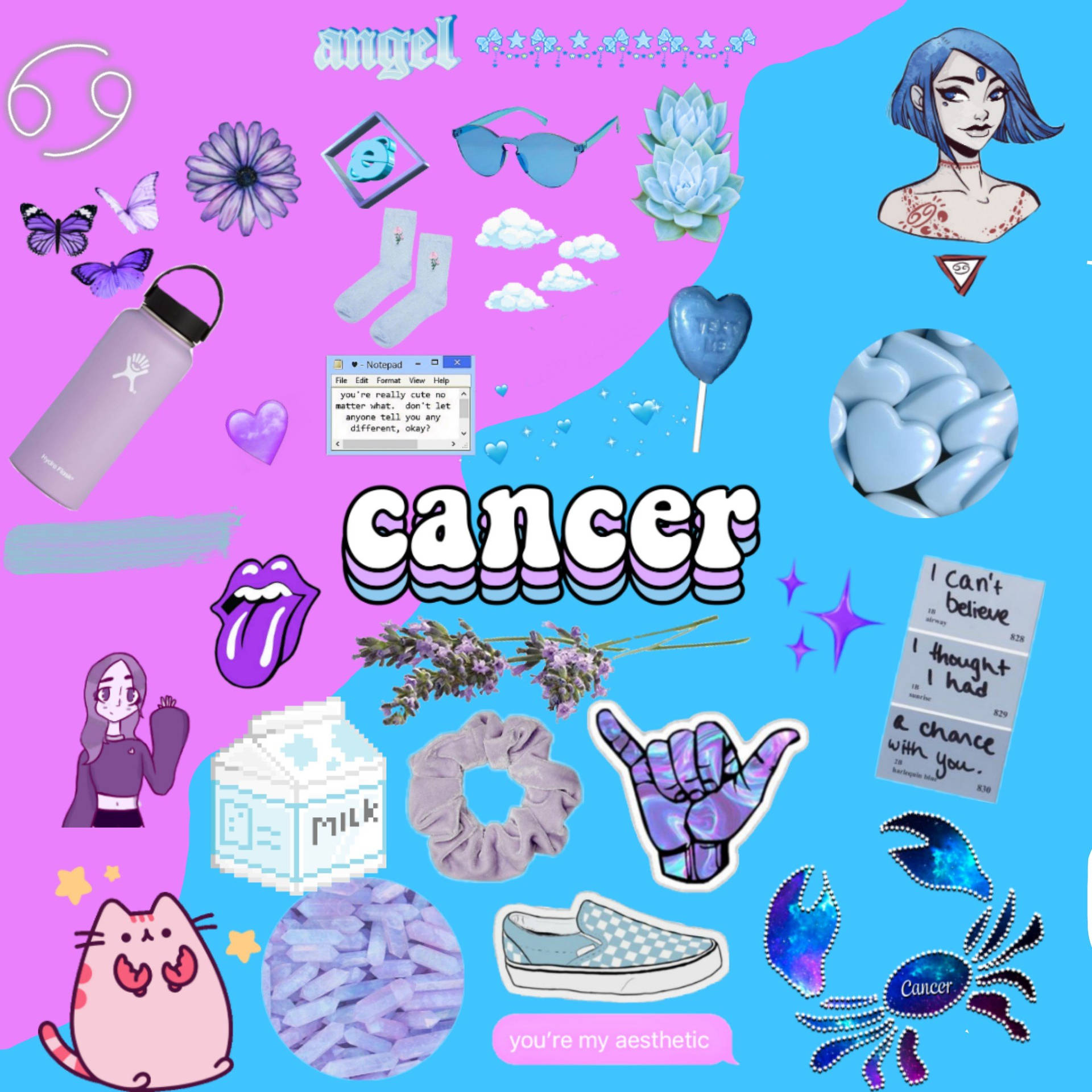 Aesthetic Cancer Zodiac Sign Wallpapers