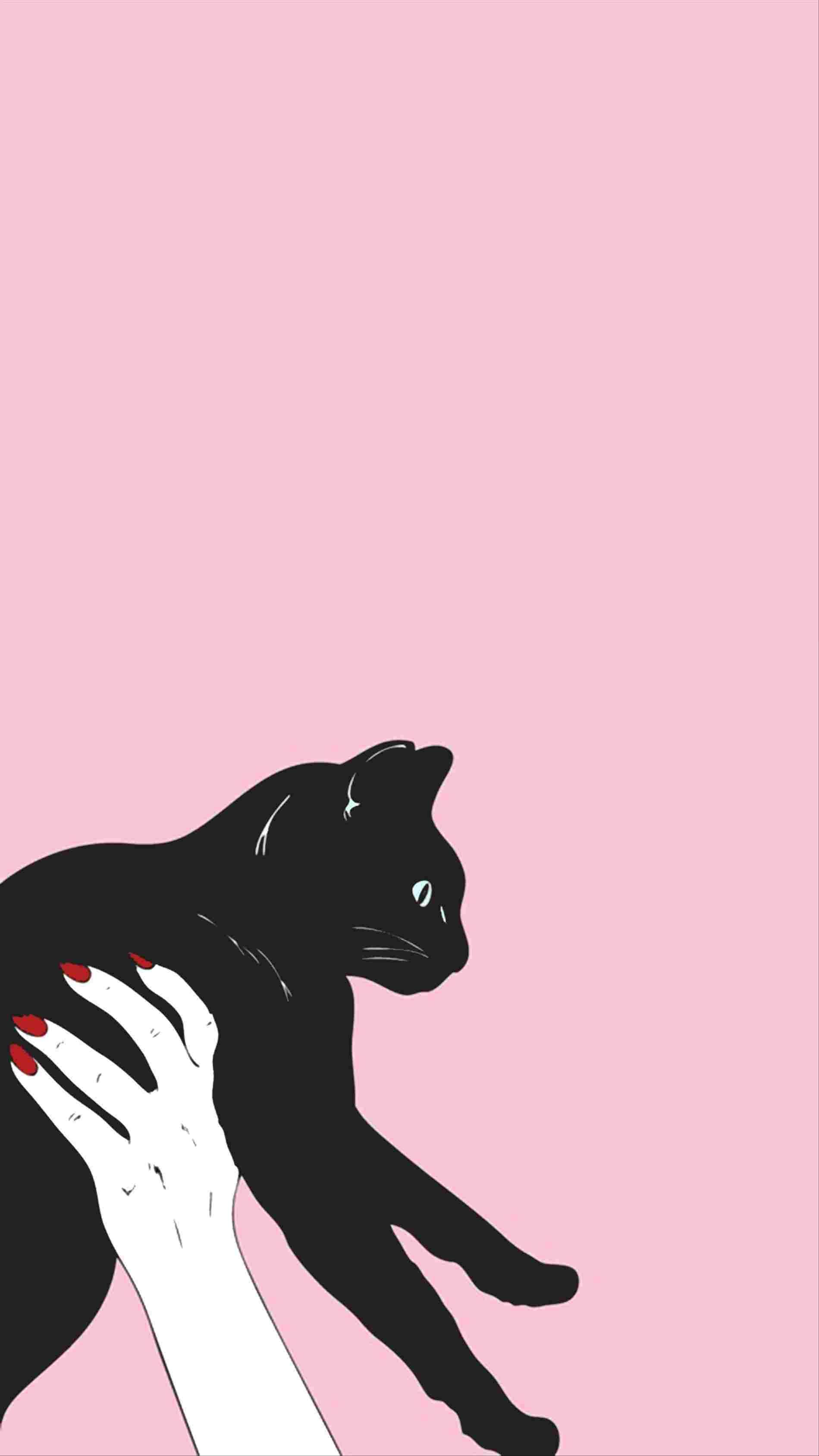 Aesthetic Cat Art Wallpapers