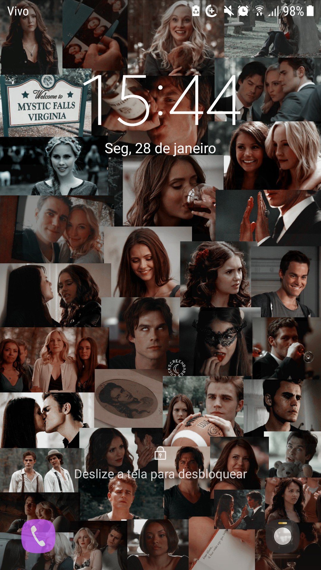 Aesthetic Collage Vampire Diaries Wallpapers