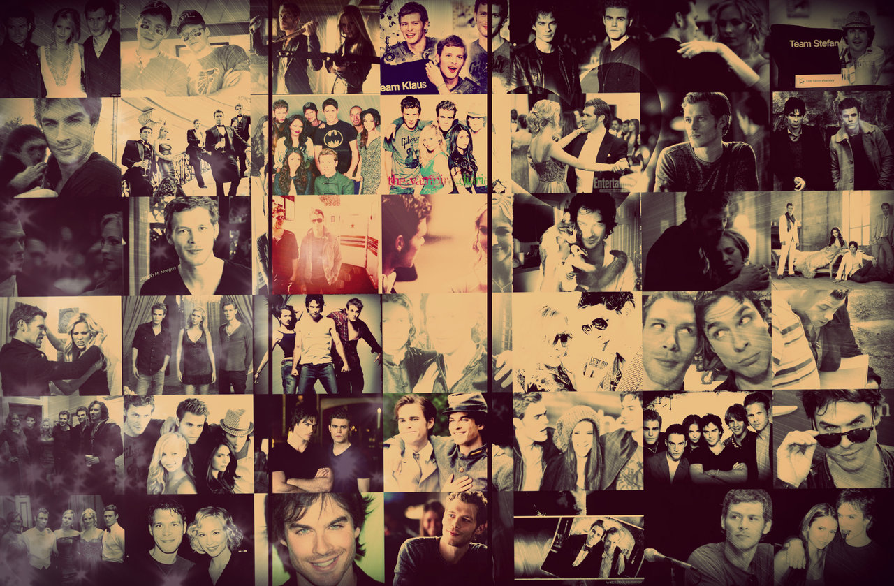 Aesthetic Collage Vampire Diaries Wallpapers