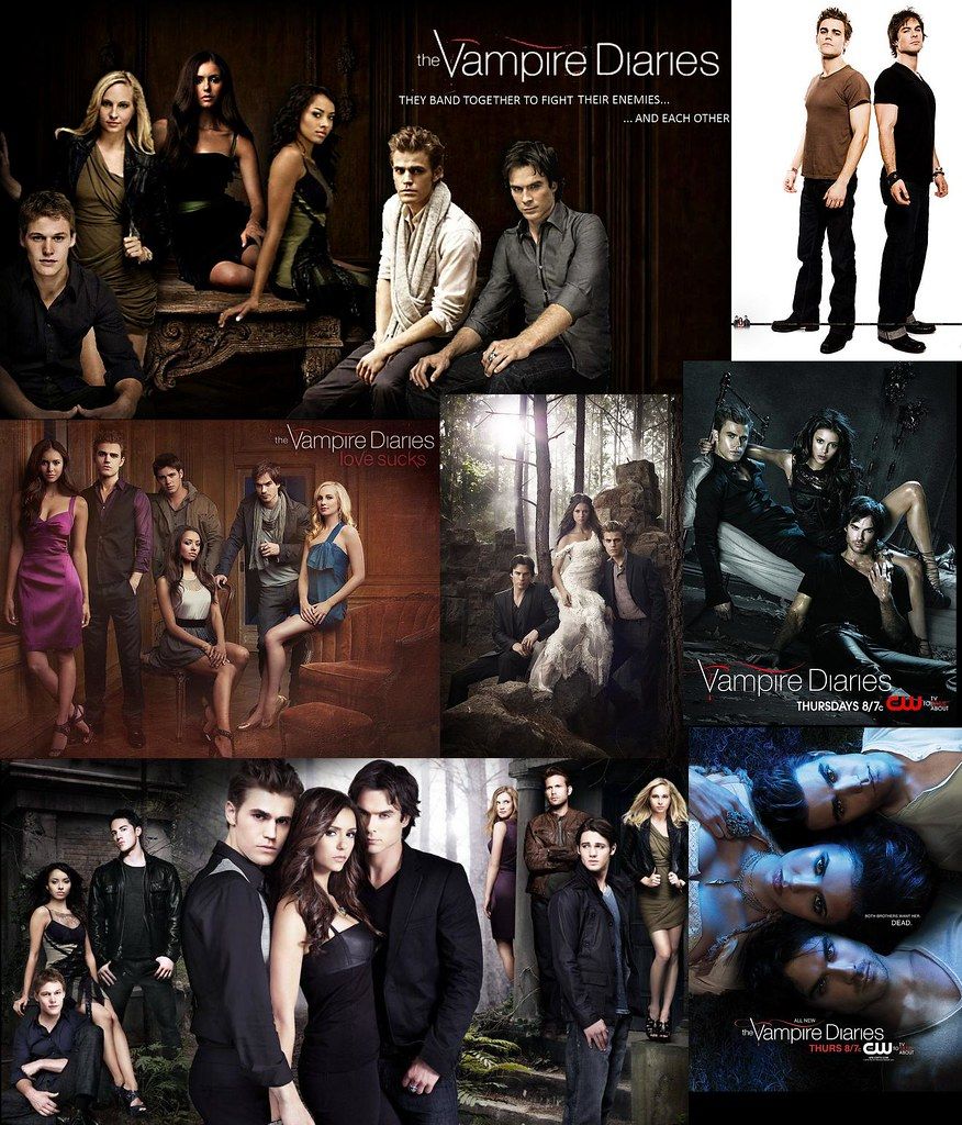 Aesthetic Collage Vampire Diaries Wallpapers