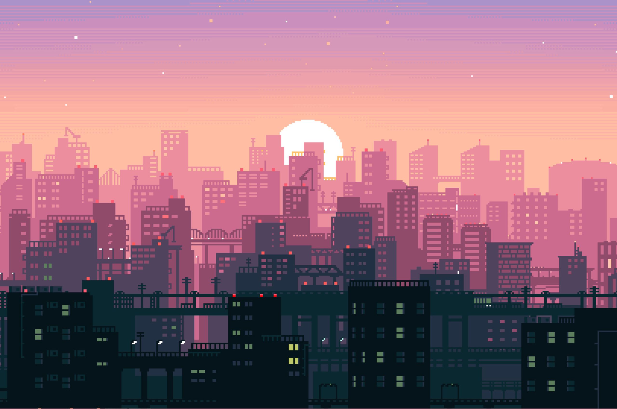 Aesthetic Computer Sunset Wallpapers