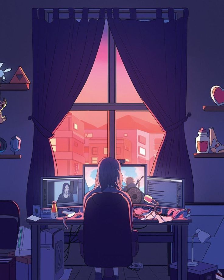 Aesthetic Desk Drawing Wallpapers