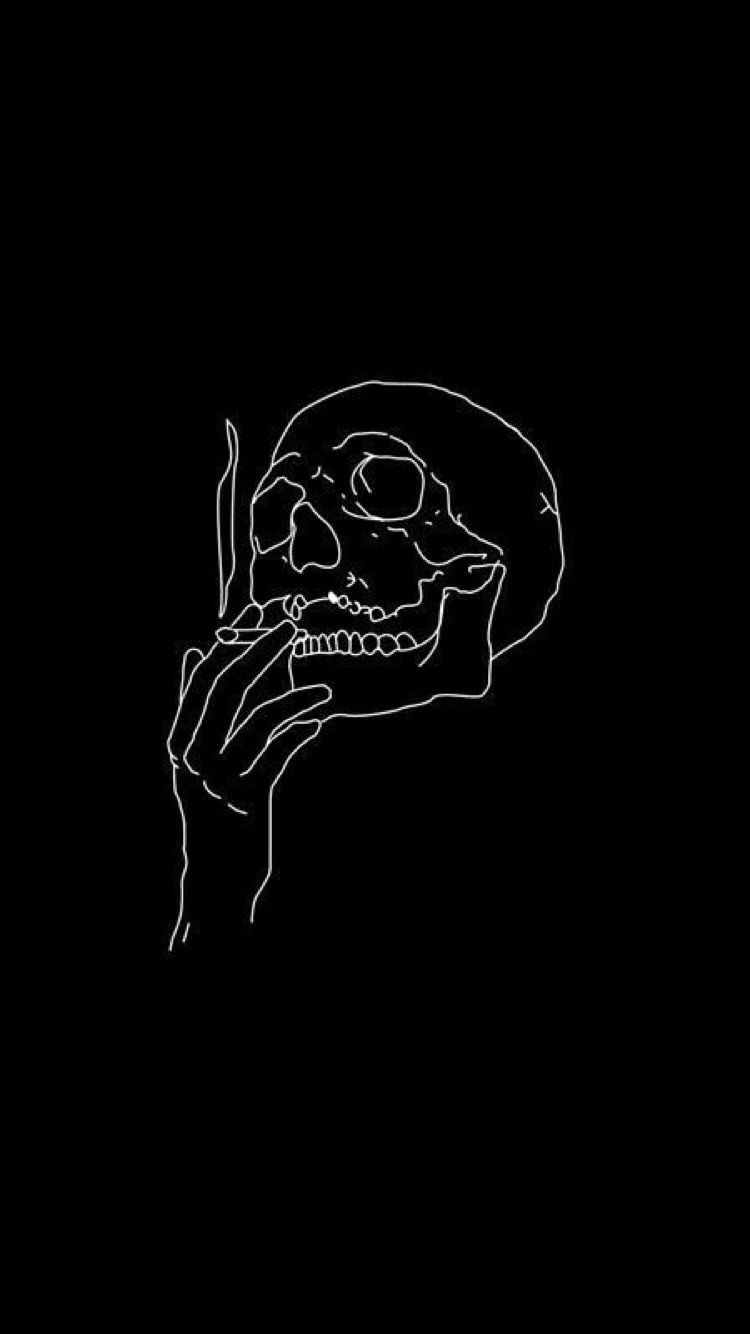 Aesthetic Emo Skull Wallpapers