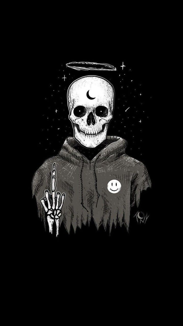 Aesthetic Emo Skull Wallpapers