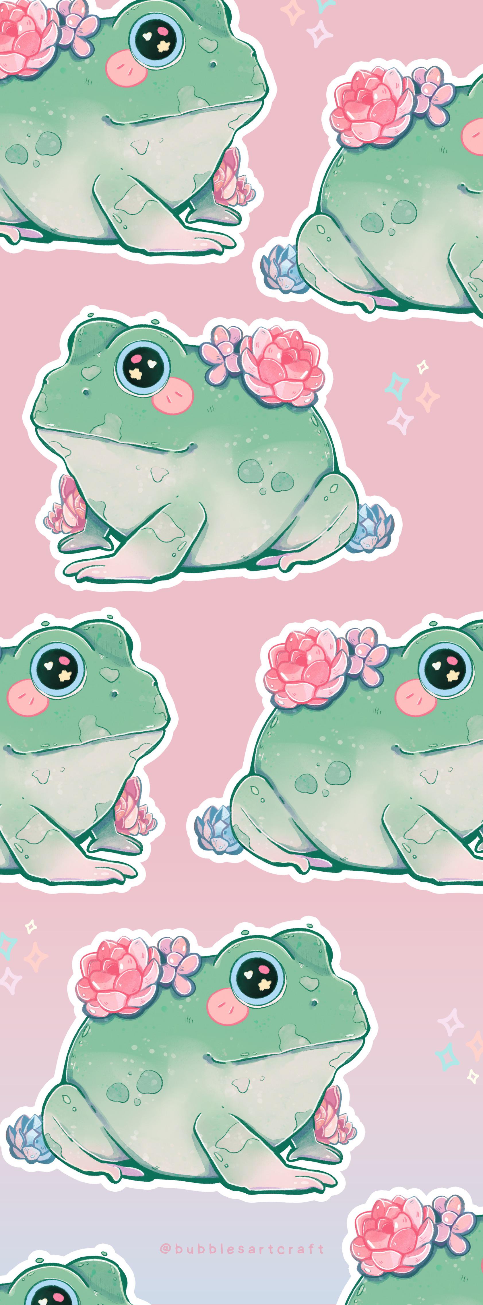 Aesthetic Frog Wallpapers