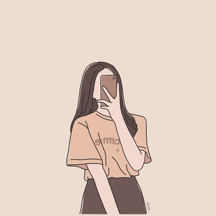 Aesthetic Girl Drawing Wallpapers