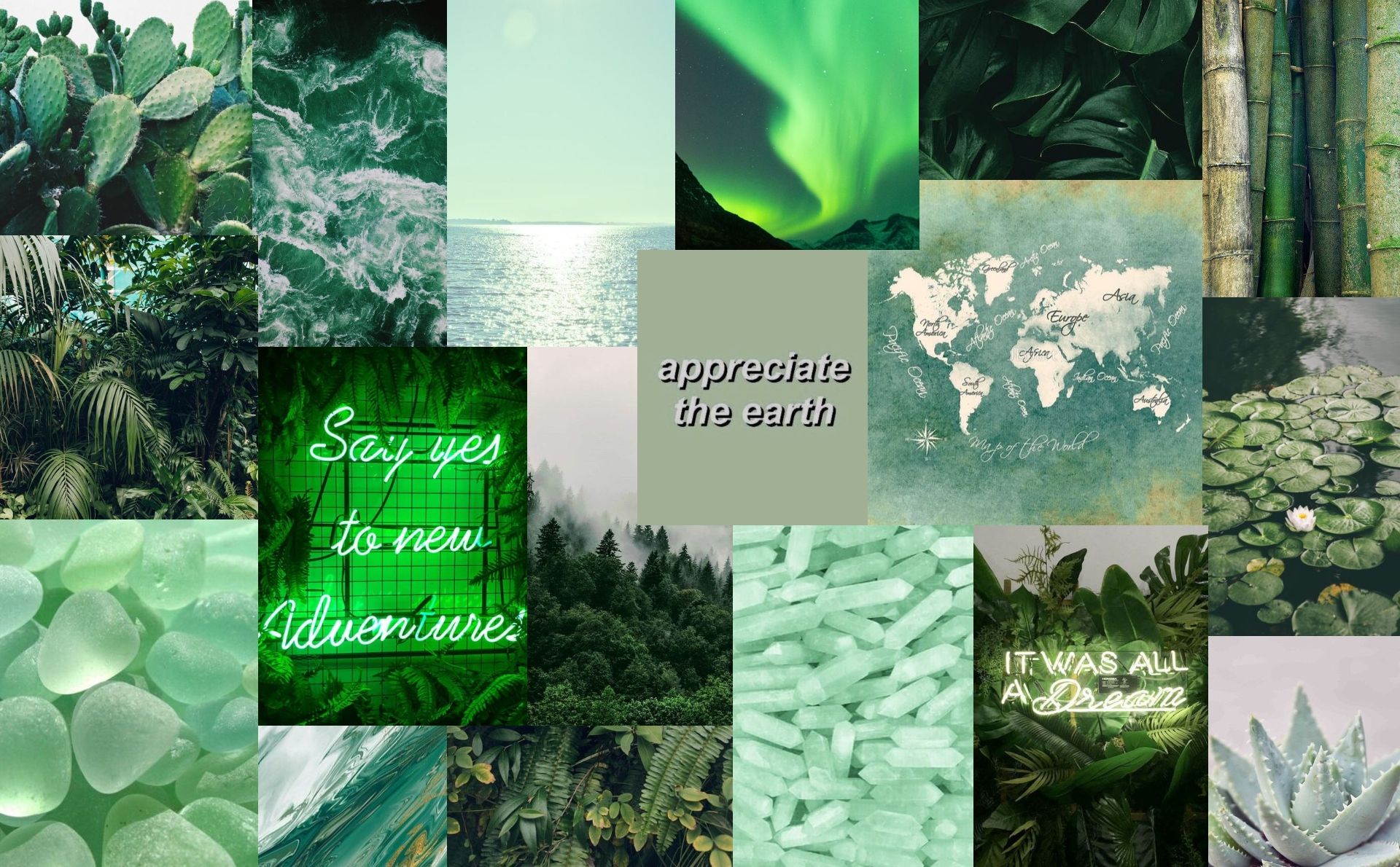 Aesthetic Green Wallpapers