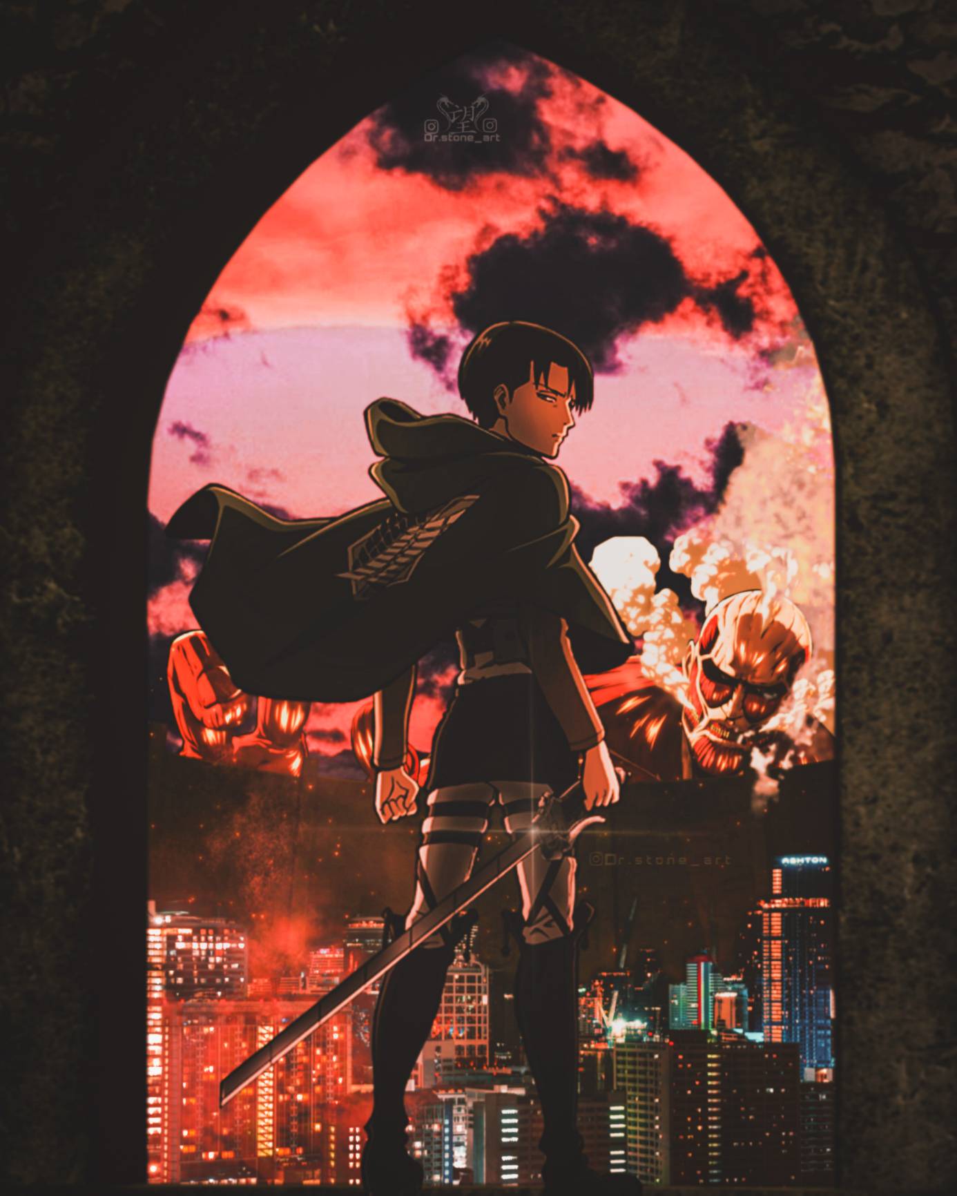 Aesthetic Levi Ackerman Wallpapers