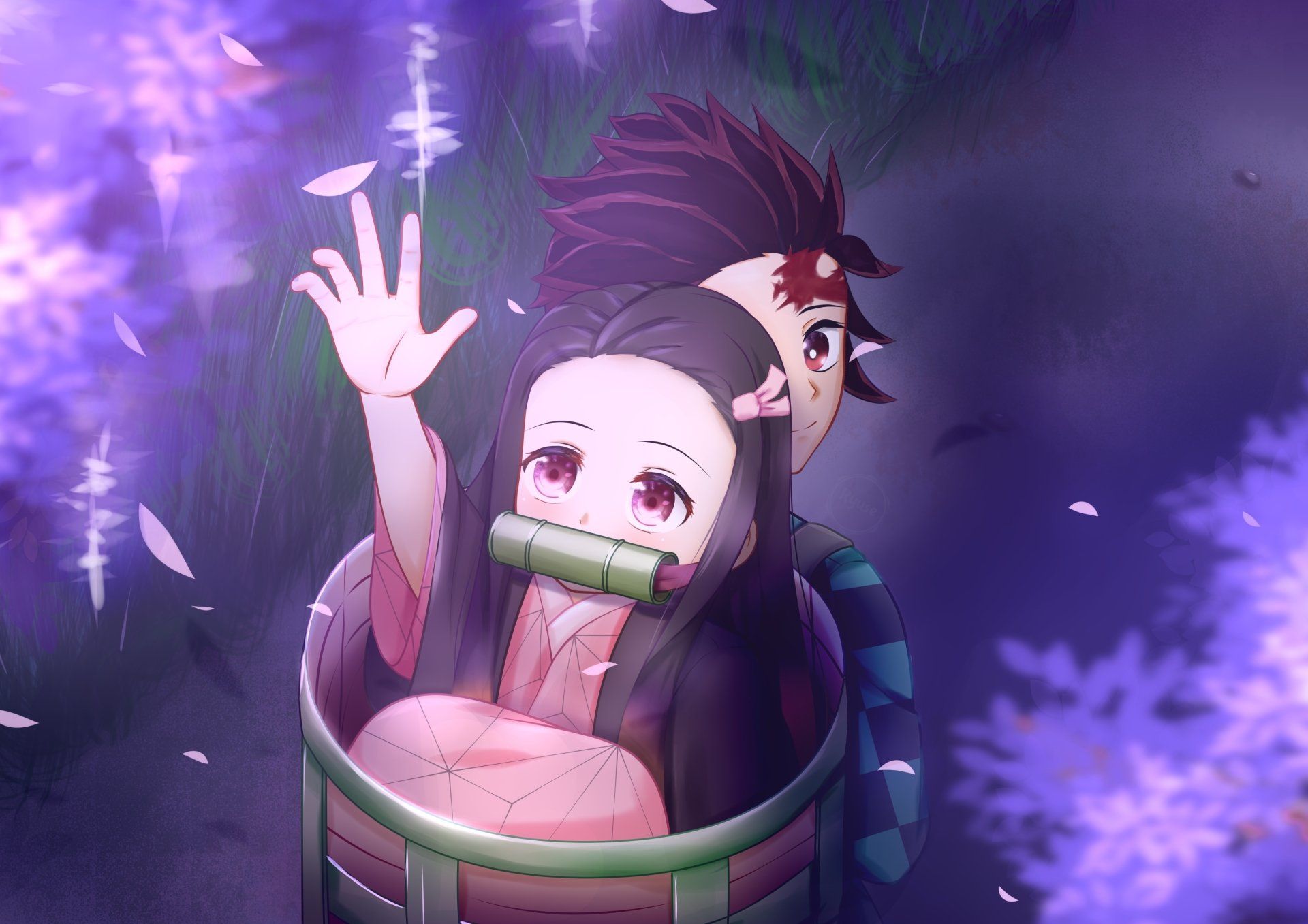 Aesthetic Nezuko Wallpapers