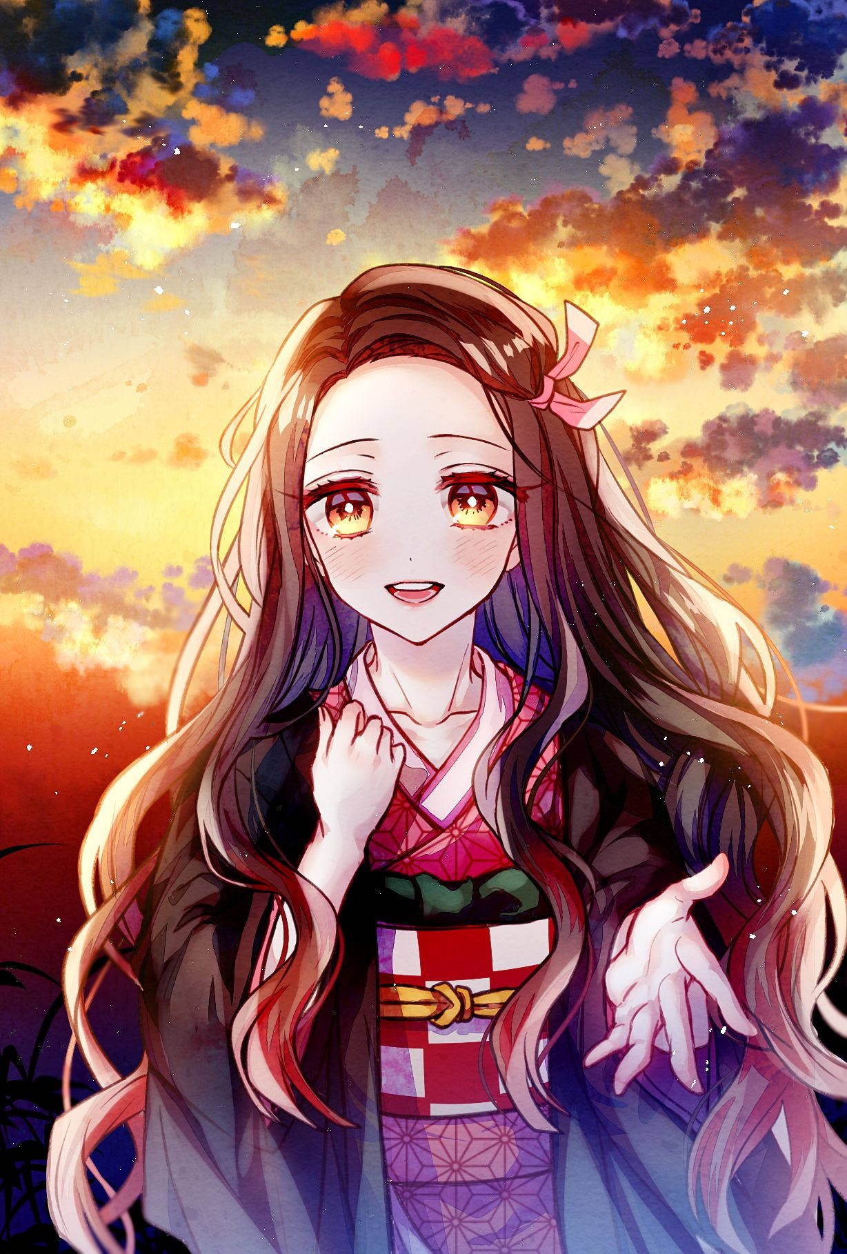 Aesthetic Nezuko Wallpapers