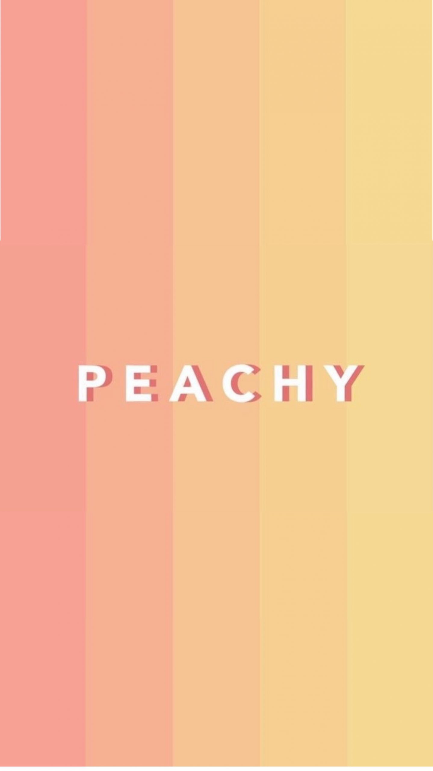 Aesthetic Peachy Wallpapers