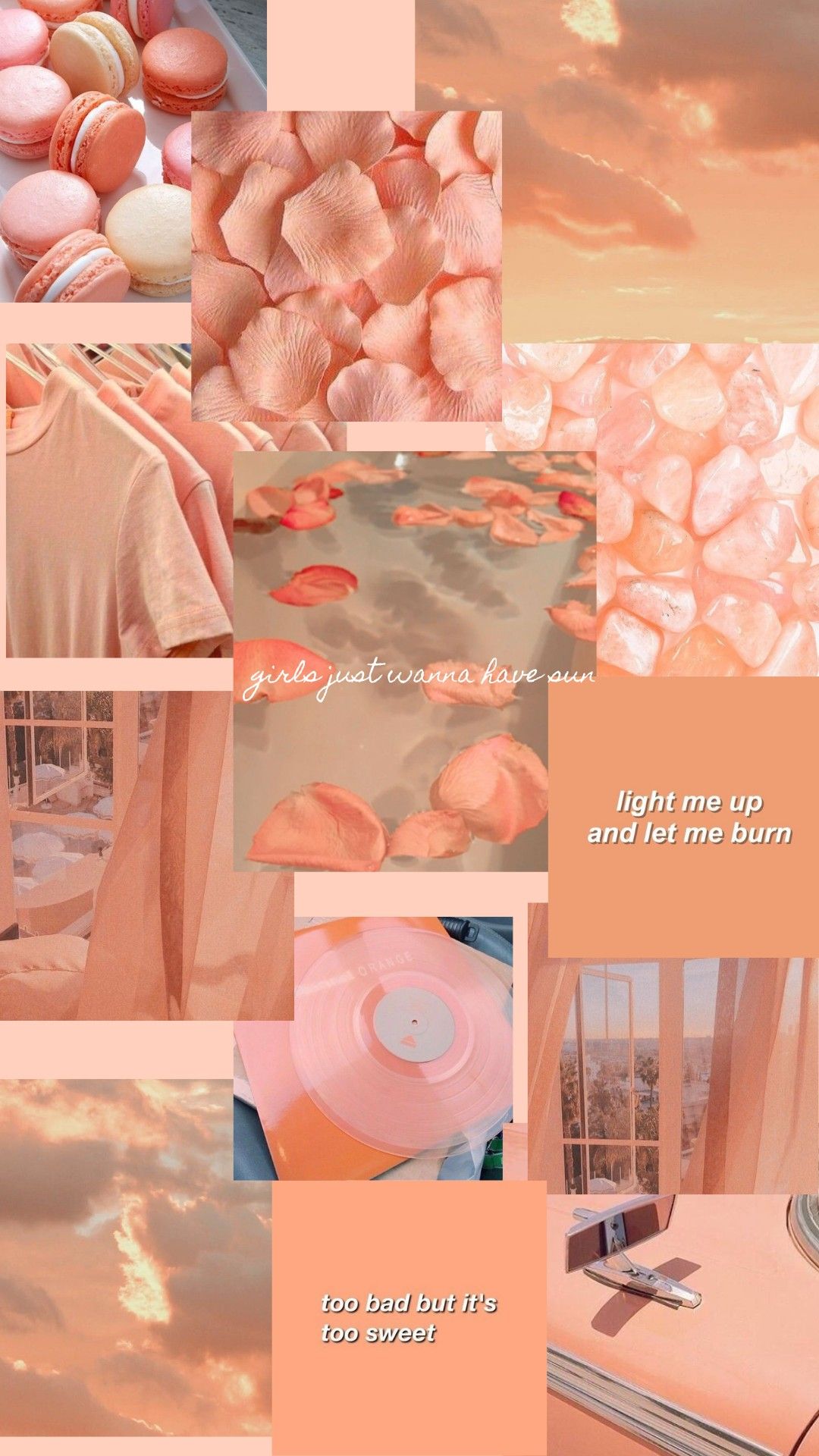 Aesthetic Peachy Wallpapers