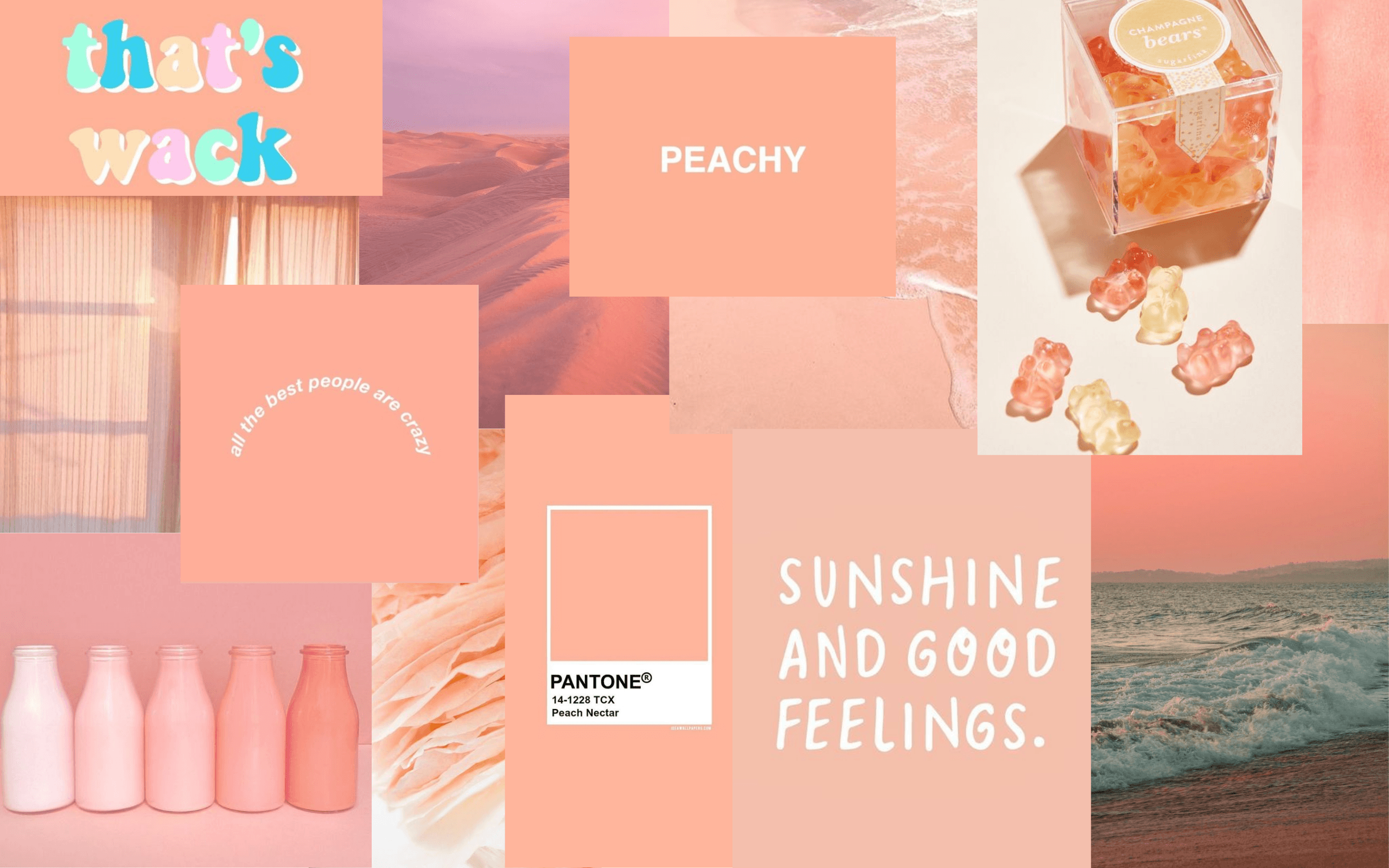 Aesthetic Peachy Wallpapers