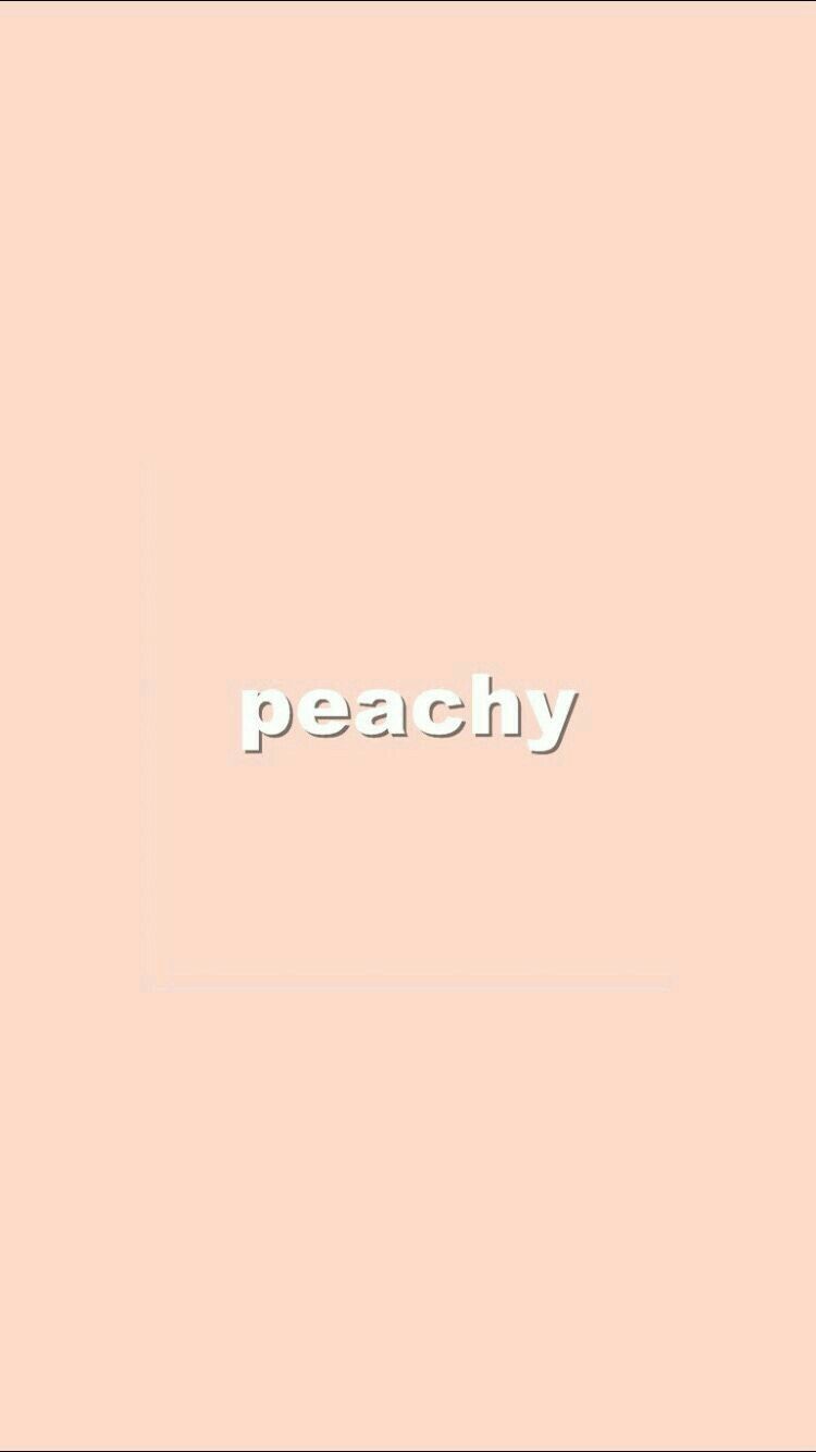 Aesthetic Peachy Wallpapers