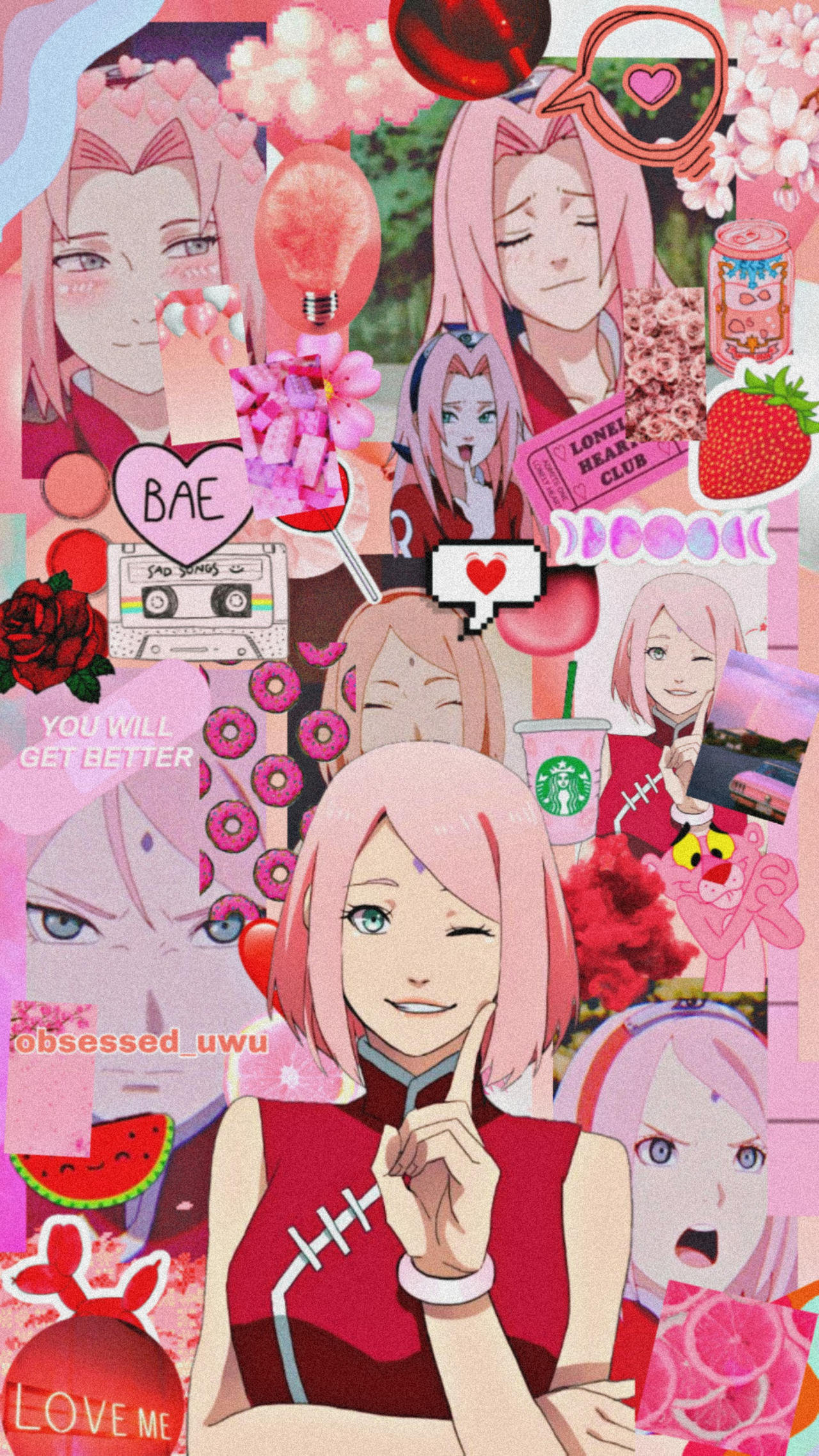 Aesthetic Pink Anime Wallpapers