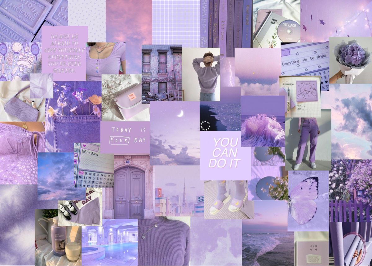 Aesthetic Purple Laptop Wallpapers