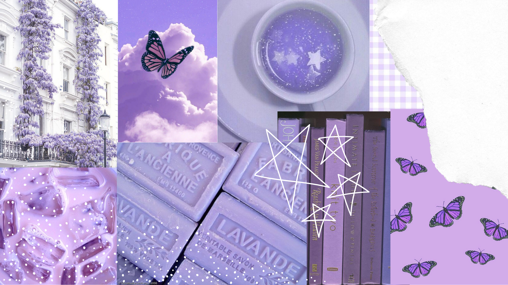 Aesthetic Purple Laptop Wallpapers