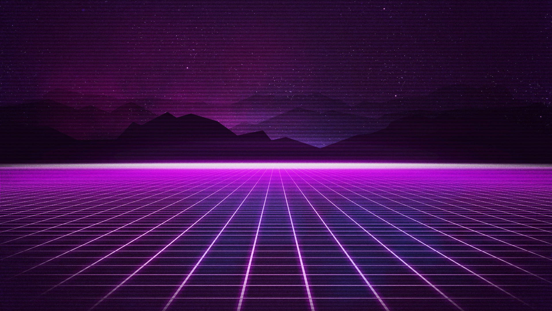 Aesthetic Purple Neon Computer Wallpapers