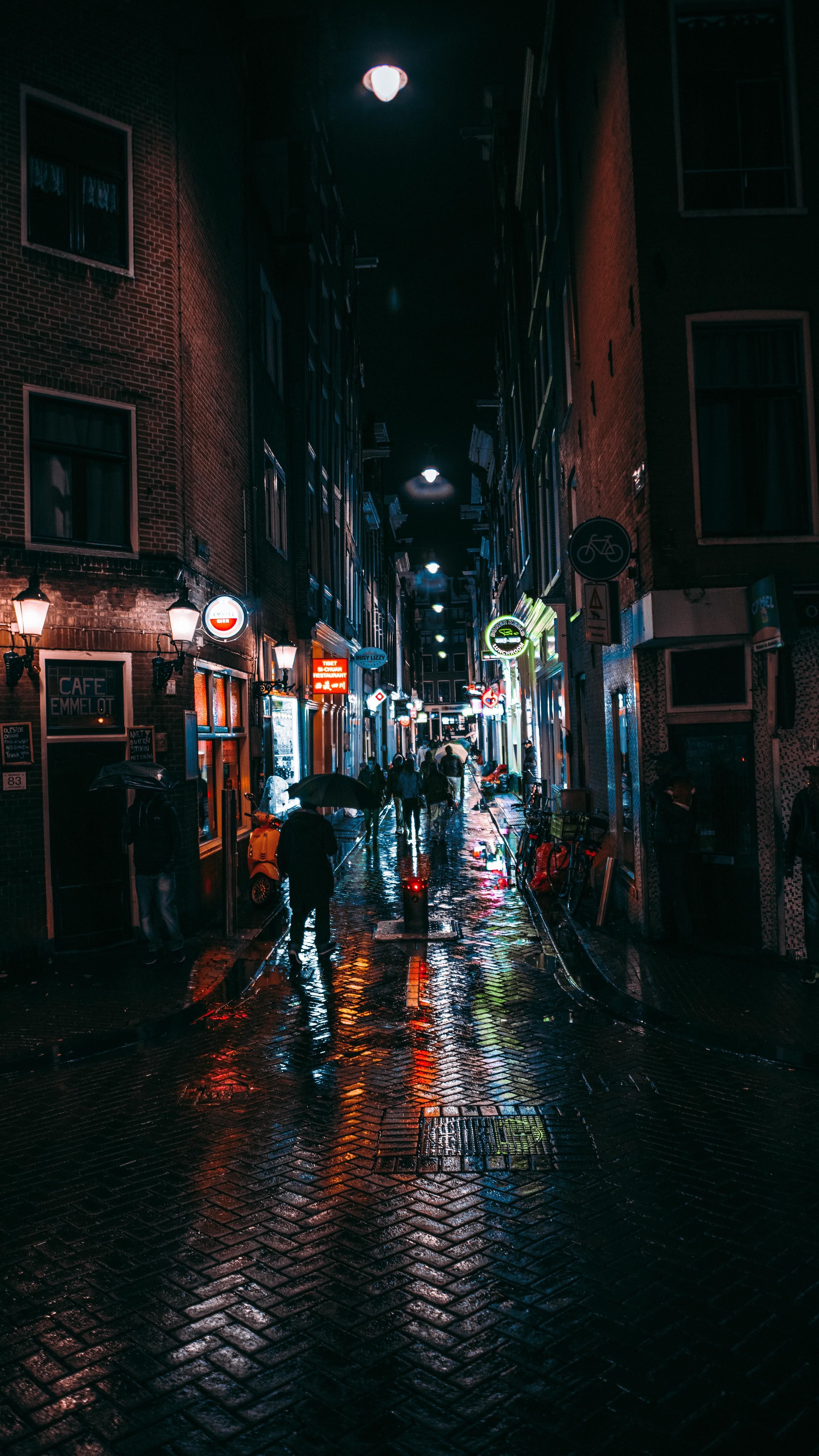 Aesthetic Rain Night Wallpapers