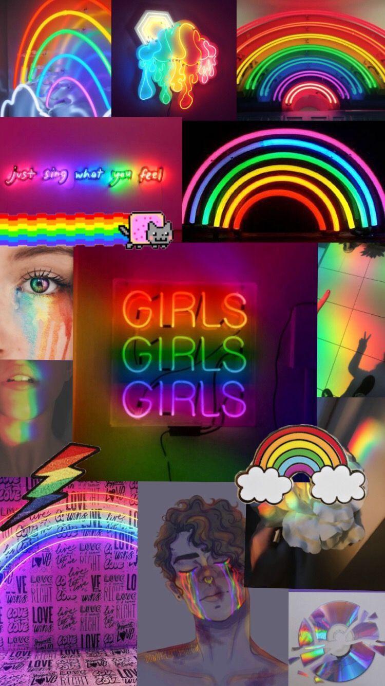 Aesthetic Rainbow Pictures Wallpapers