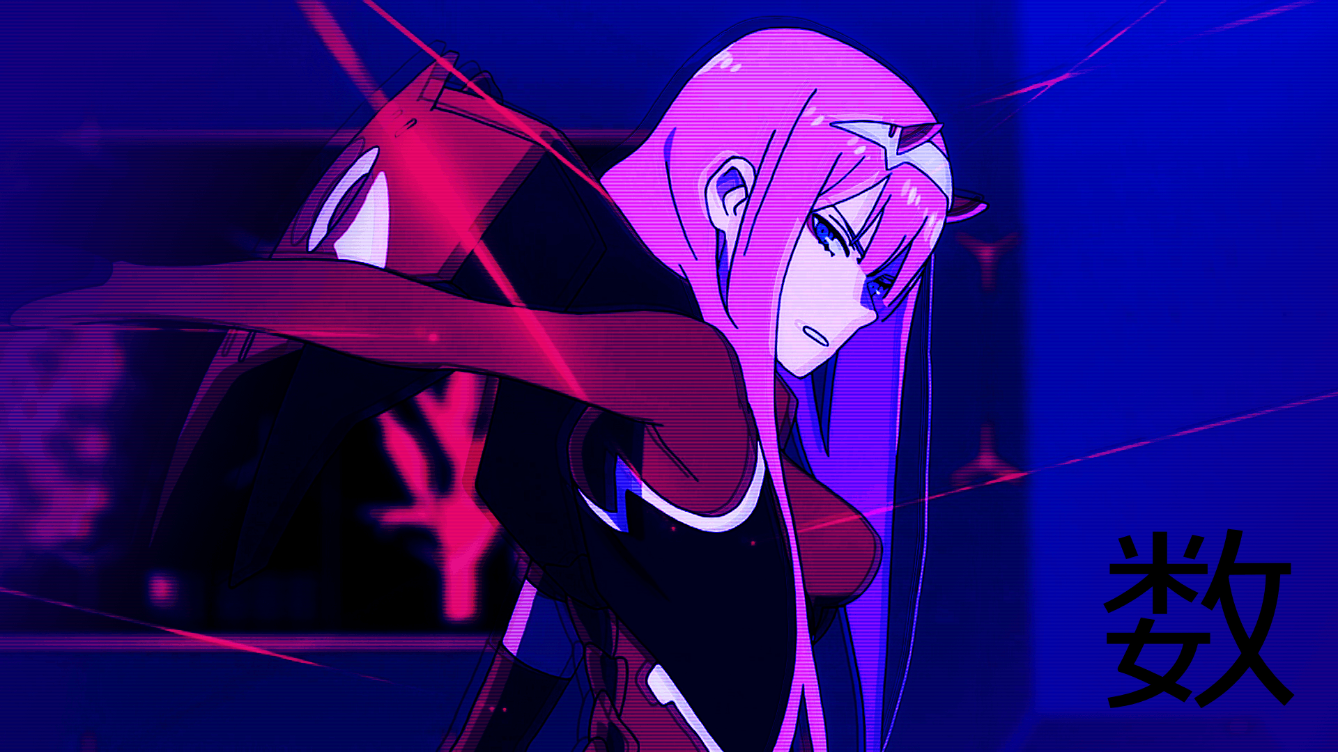 Aesthetic Retro Zero Two Wallpapers