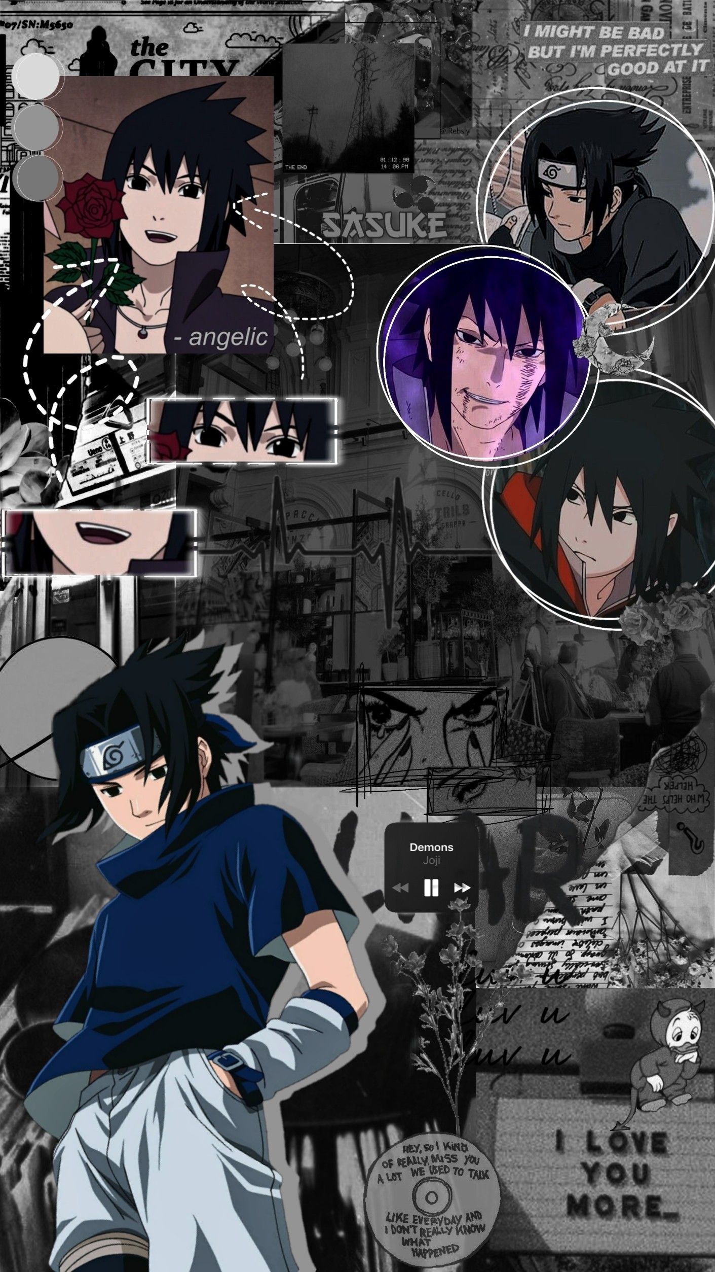 Aesthetic Sasuke Wallpapers