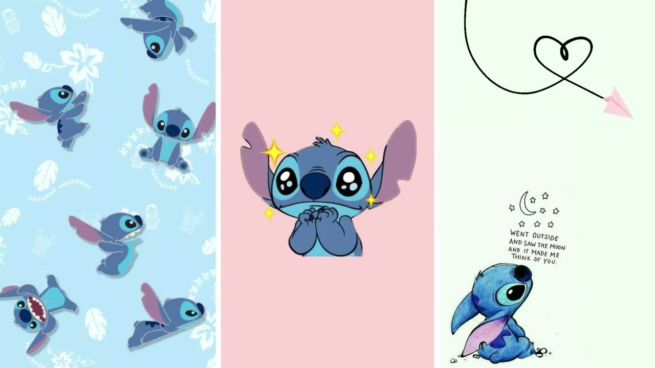 Aesthetic Stitch Laptop Wallpapers