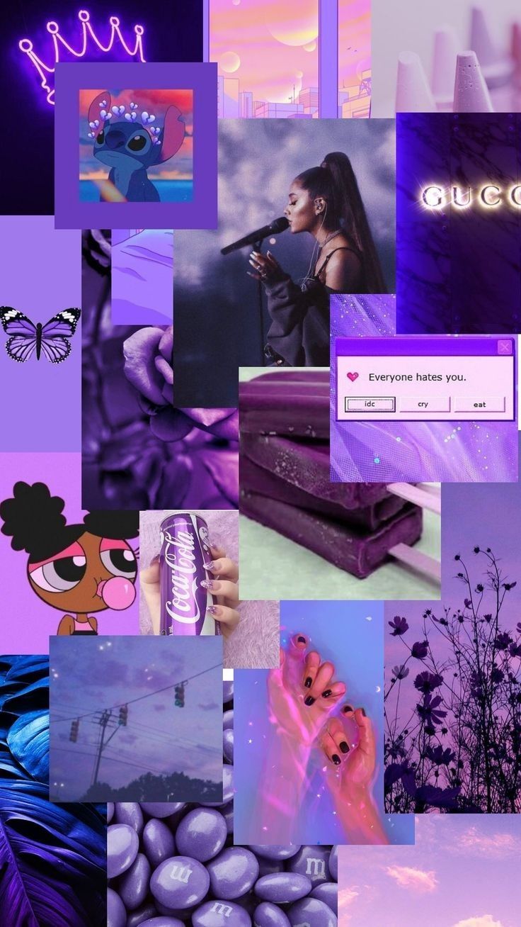 Aesthetic Tumblr Purple Wallpapers