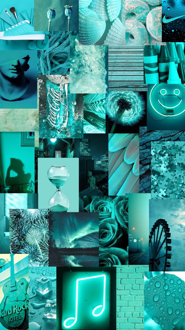 Aesthetic Turquoise Pictures Wallpapers