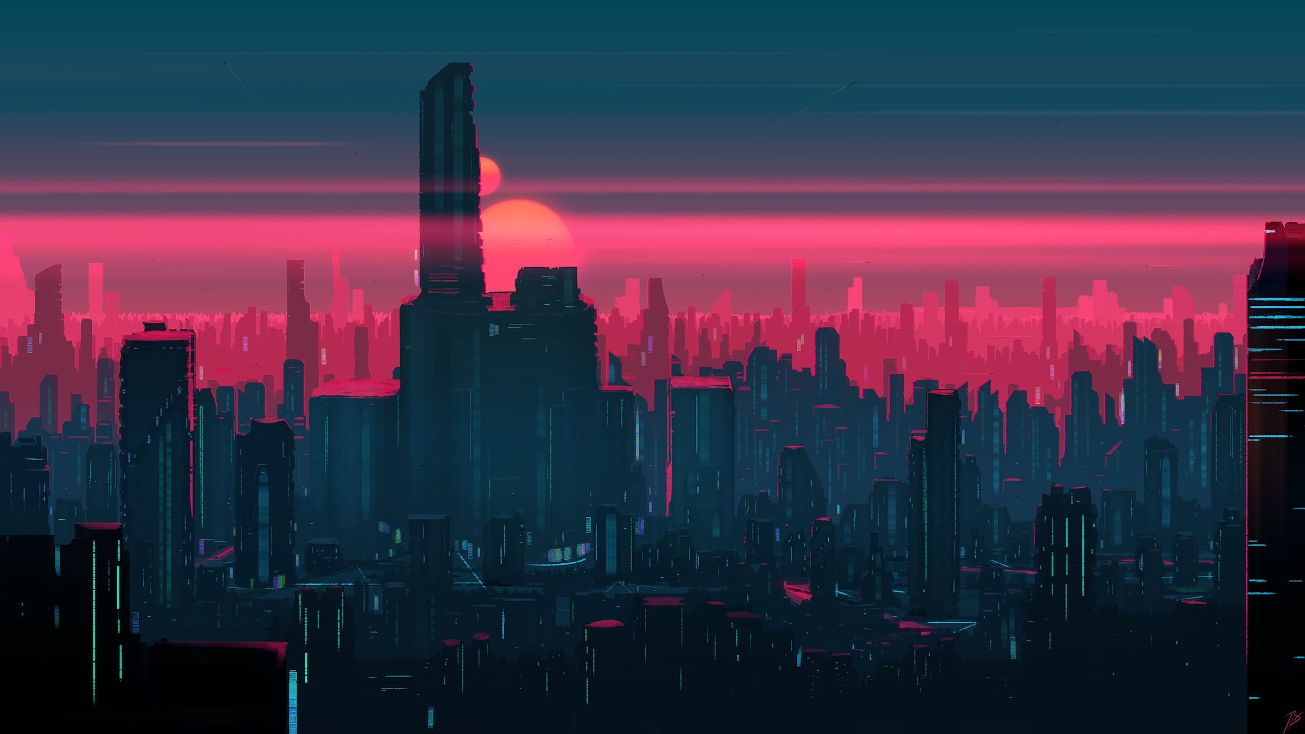 Aesthetic Vaporwave 2560X1440 Wallpapers