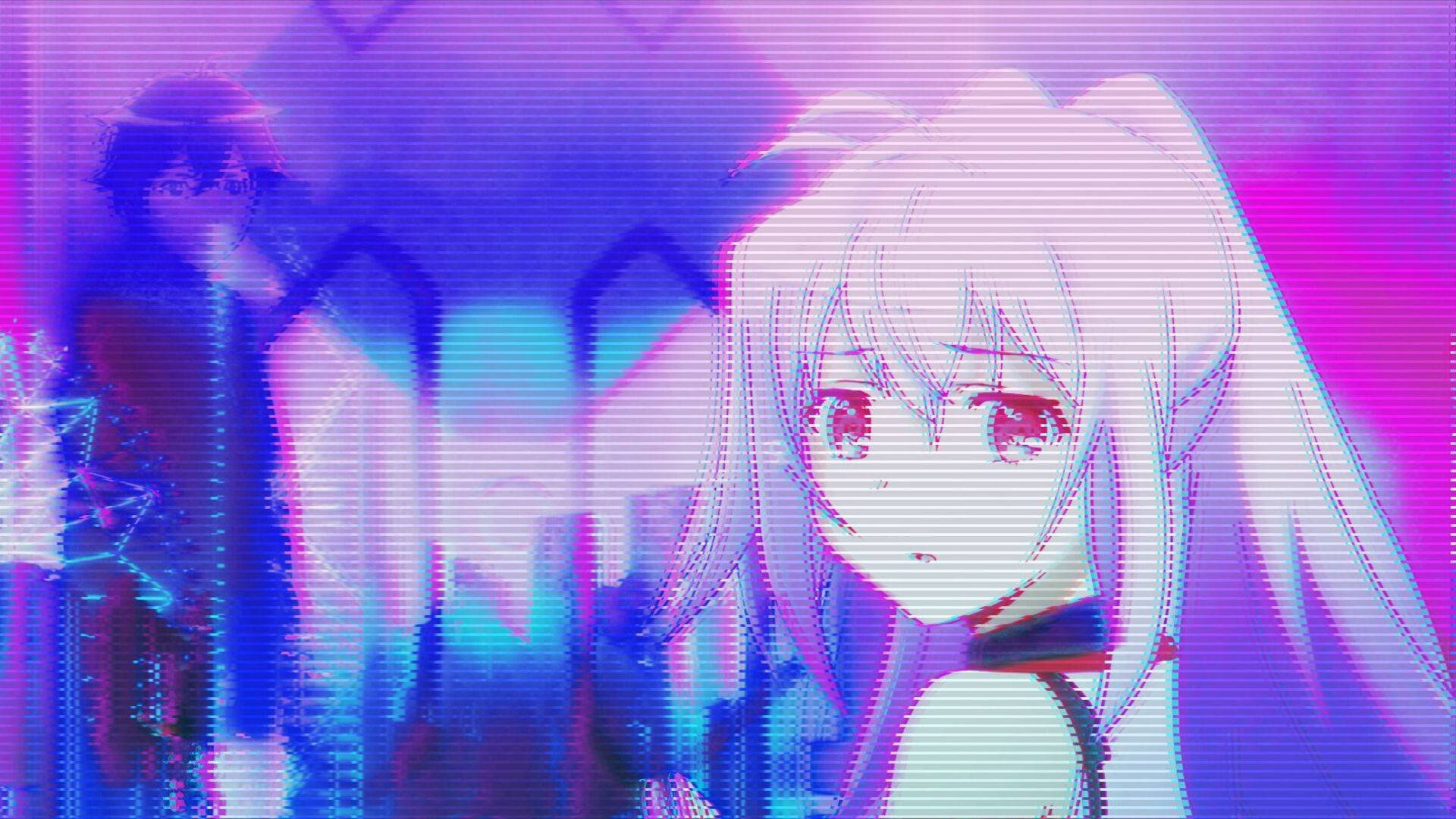 Aesthetic Vaporwave Girl Wallpapers