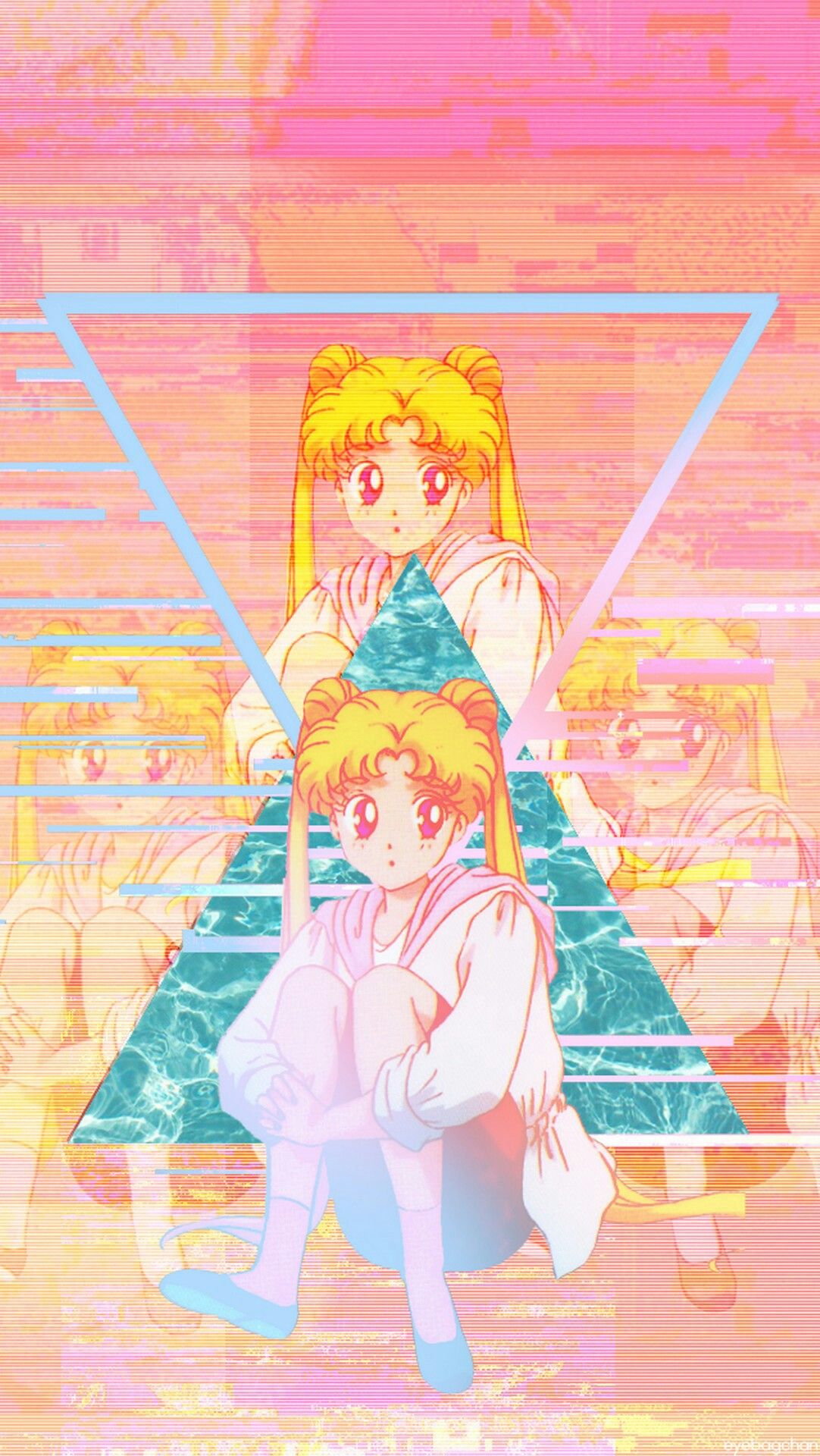 Aesthetic Vaporwave Girl Wallpapers