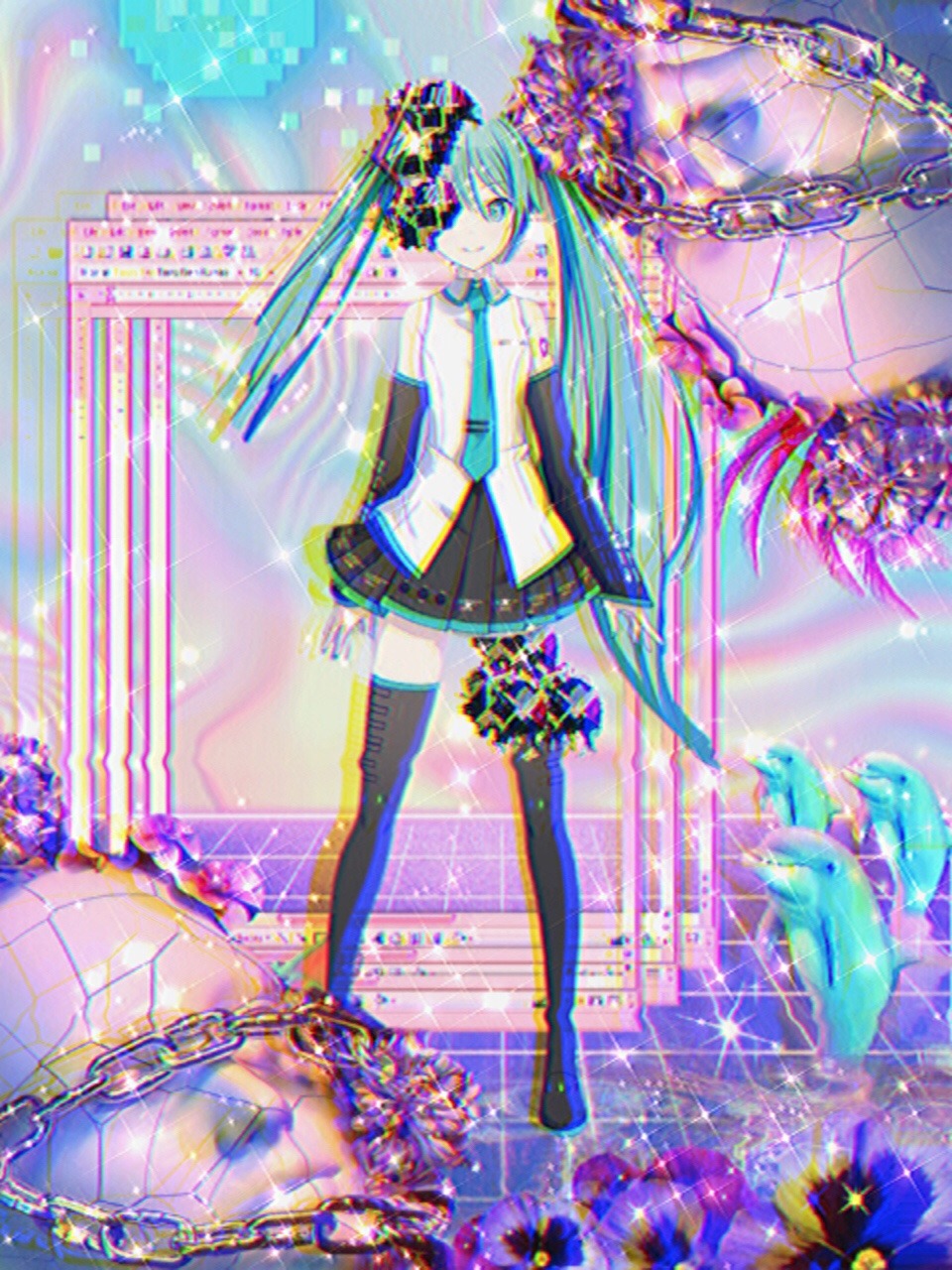 Aesthetic Vaporwave Girl Wallpapers