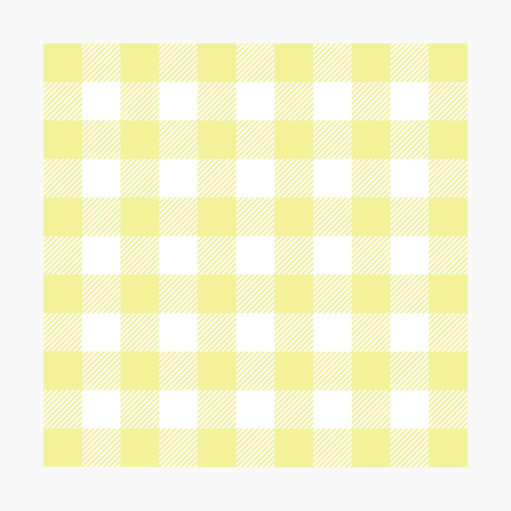 Aesthetic Yellow Plaid Wallpapers