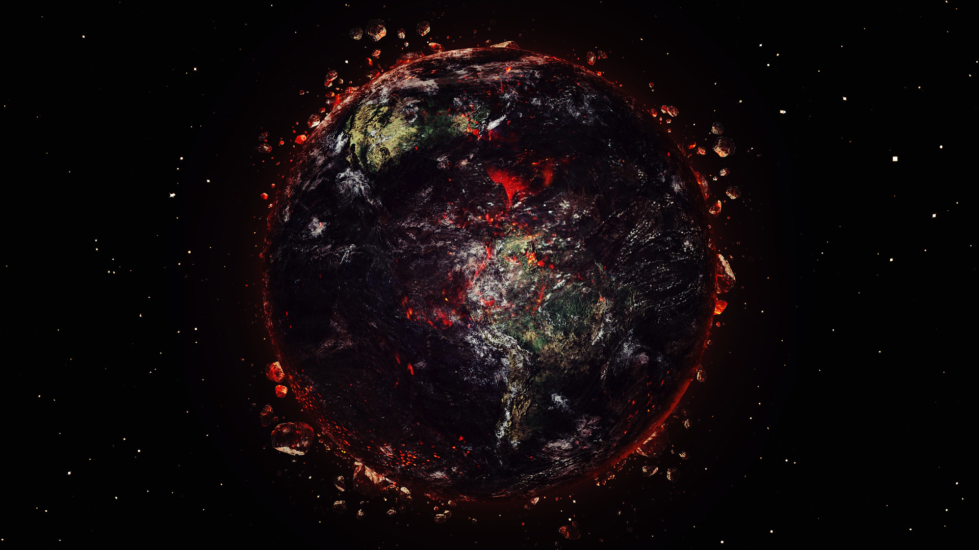 Apocalyptic Earth Art Wallpapers