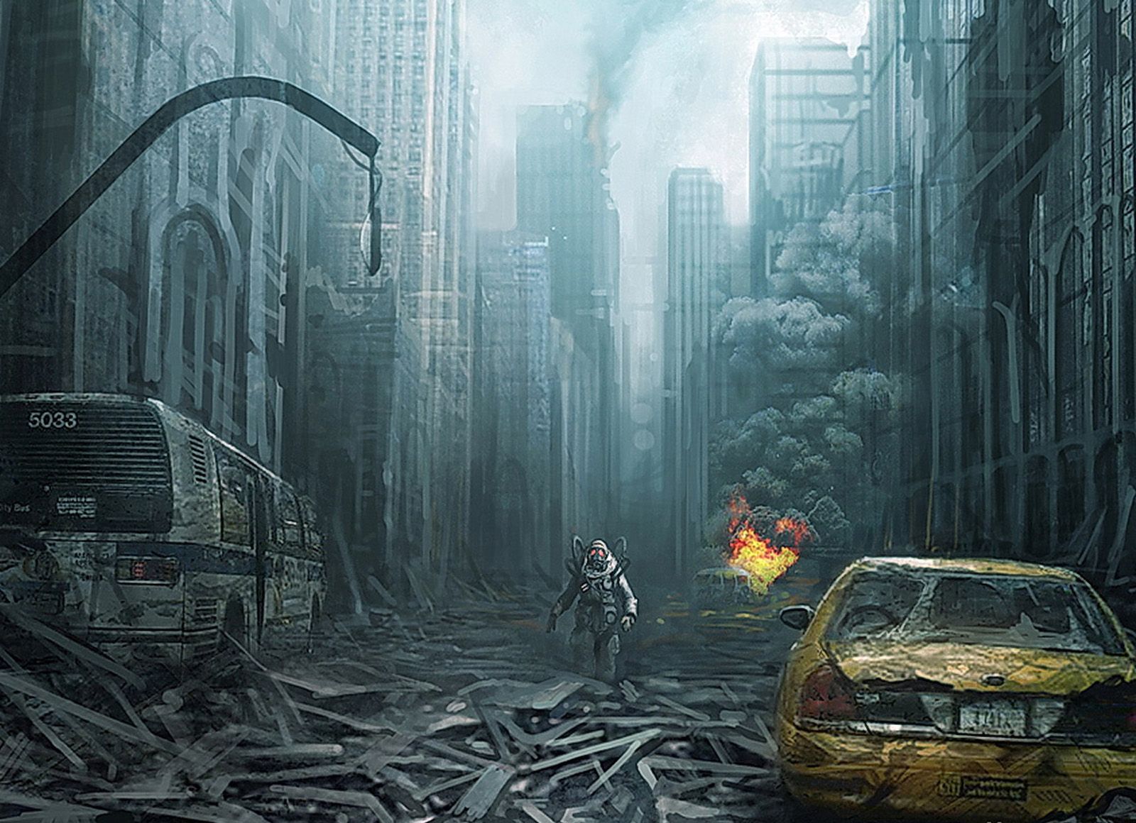 Apocalyptic Earth Art Wallpapers