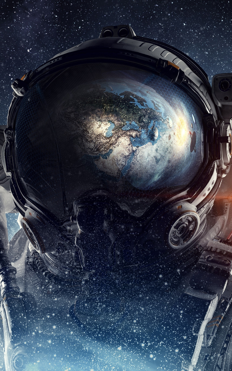 Astronaut In Galaxy Wallpapers