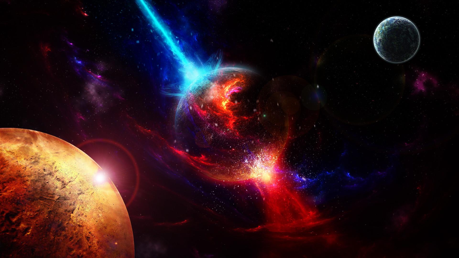 Cosmic Explosion 4K Wallpapers