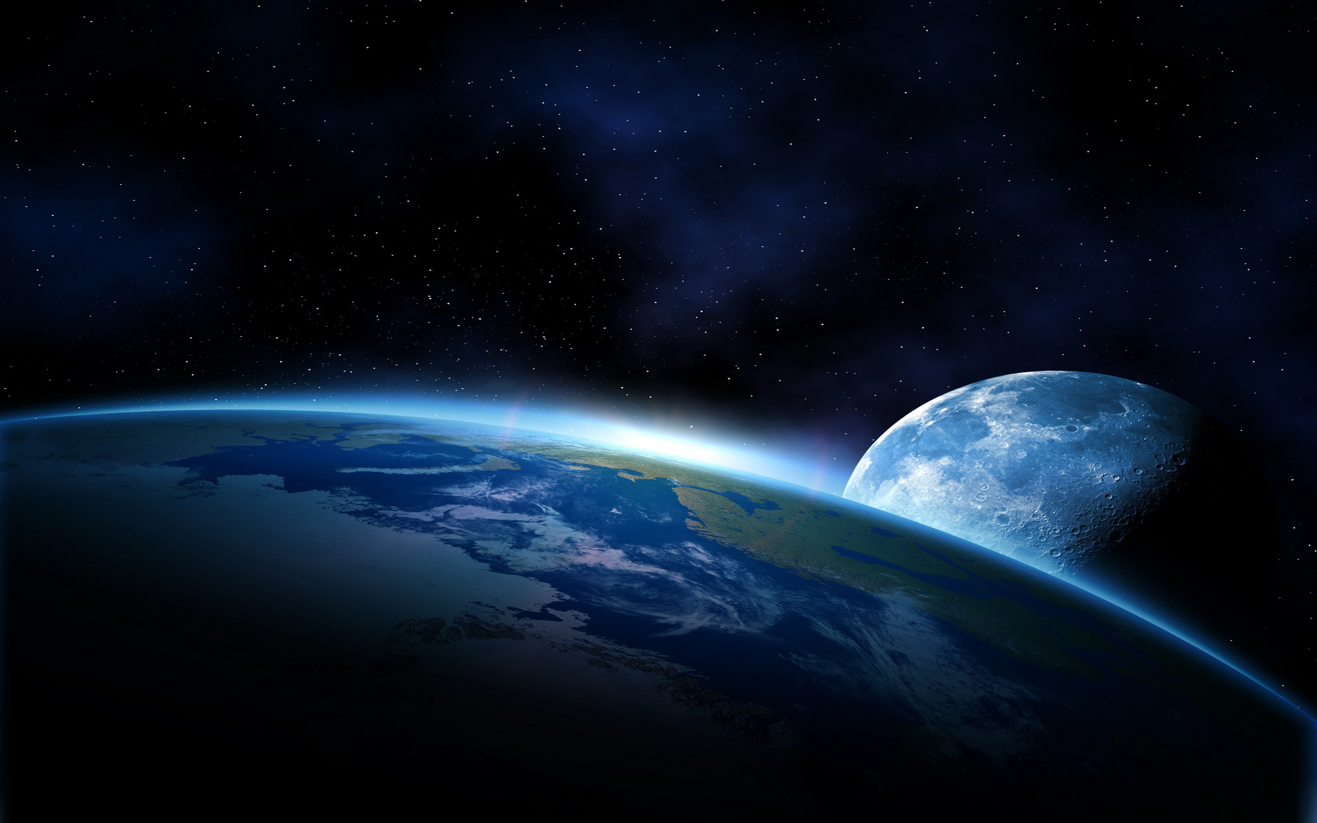 Earth From Outer Space Wallpapers