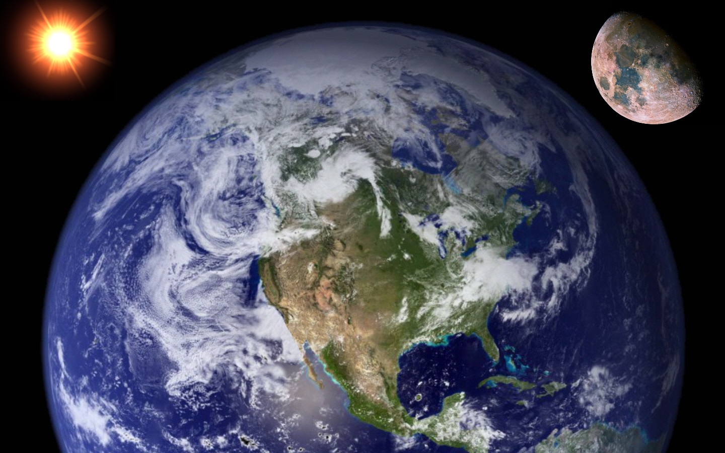 Earth From Outer Space Wallpapers