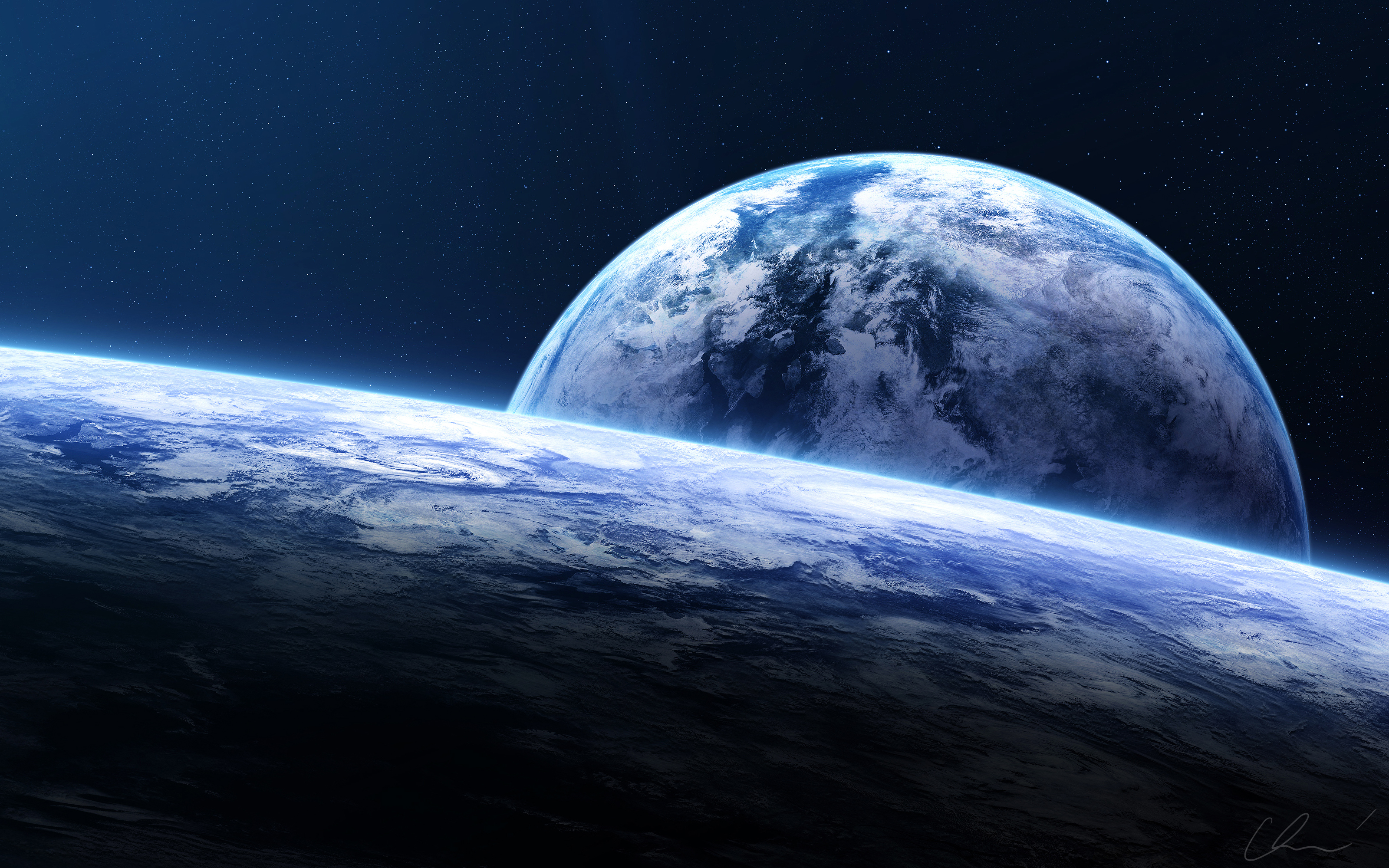 Earth Horizon Wallpapers