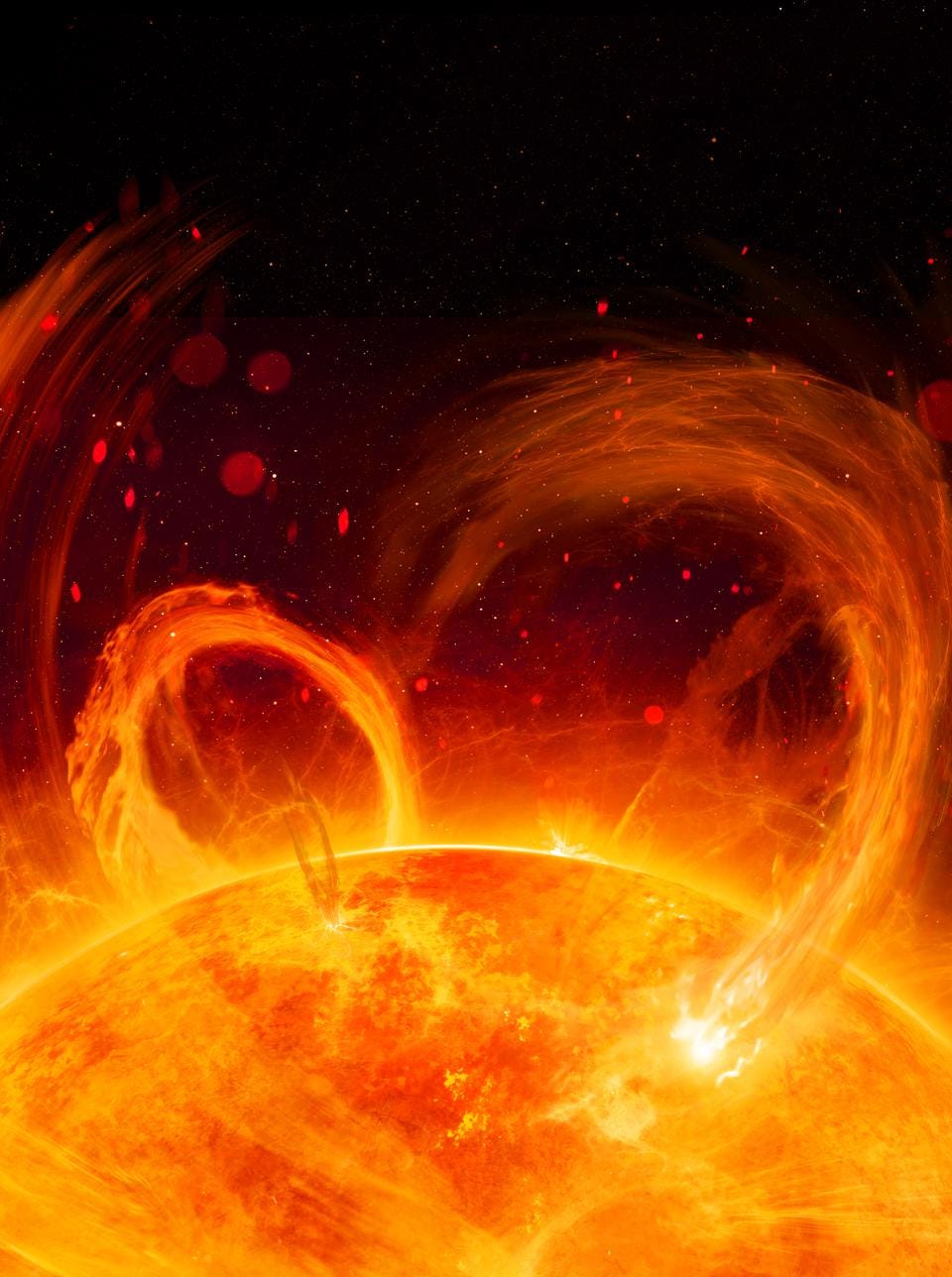 Explosion Solar Flare Wallpapers