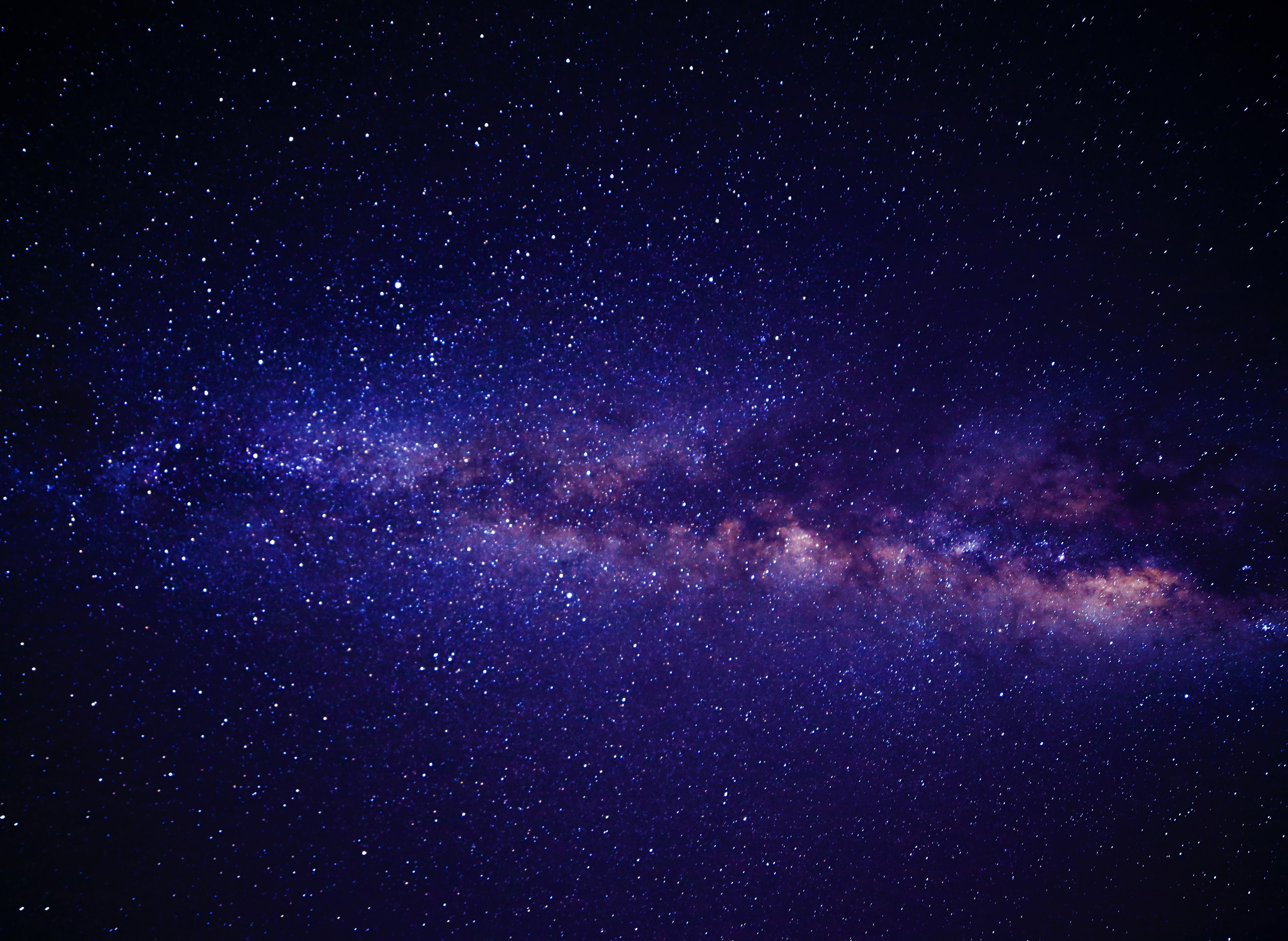 Milky Way Space 4K Dark Digital Wallpapers