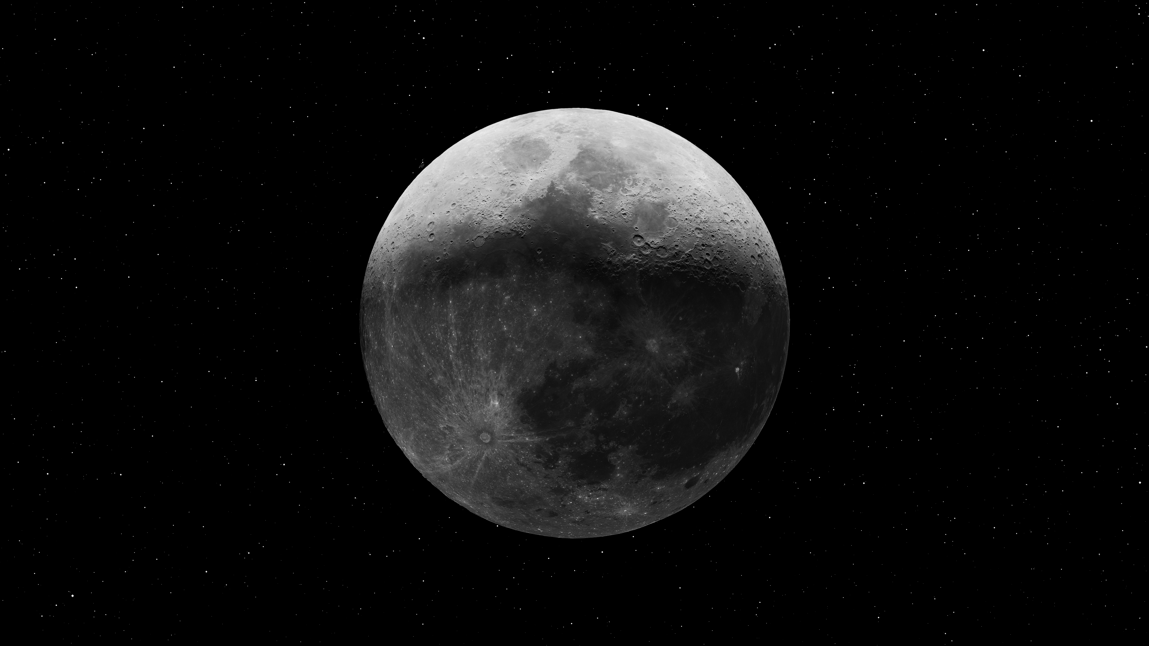 Moon From Space 4K Wallpapers