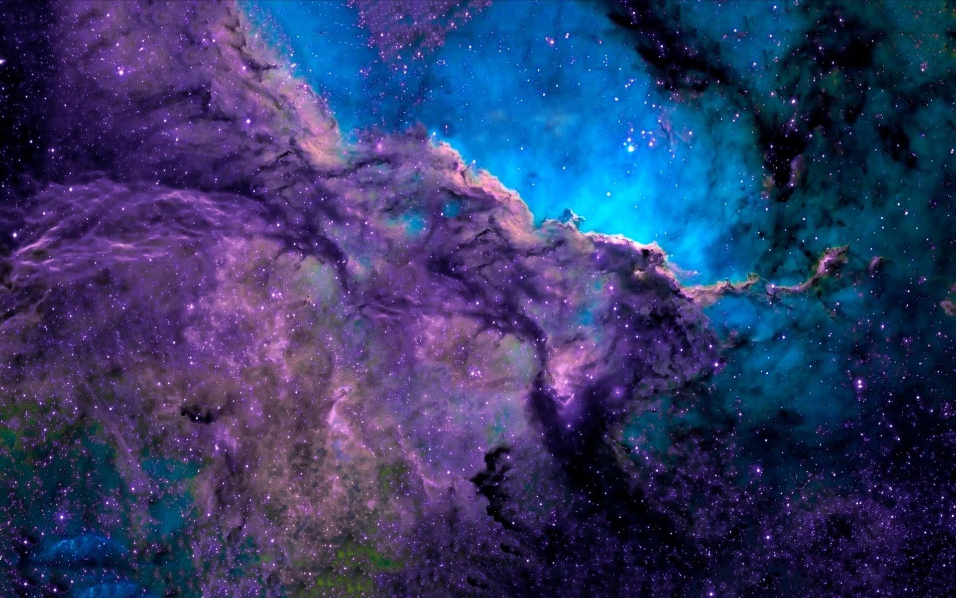 Nebula Indigo Wallpapers